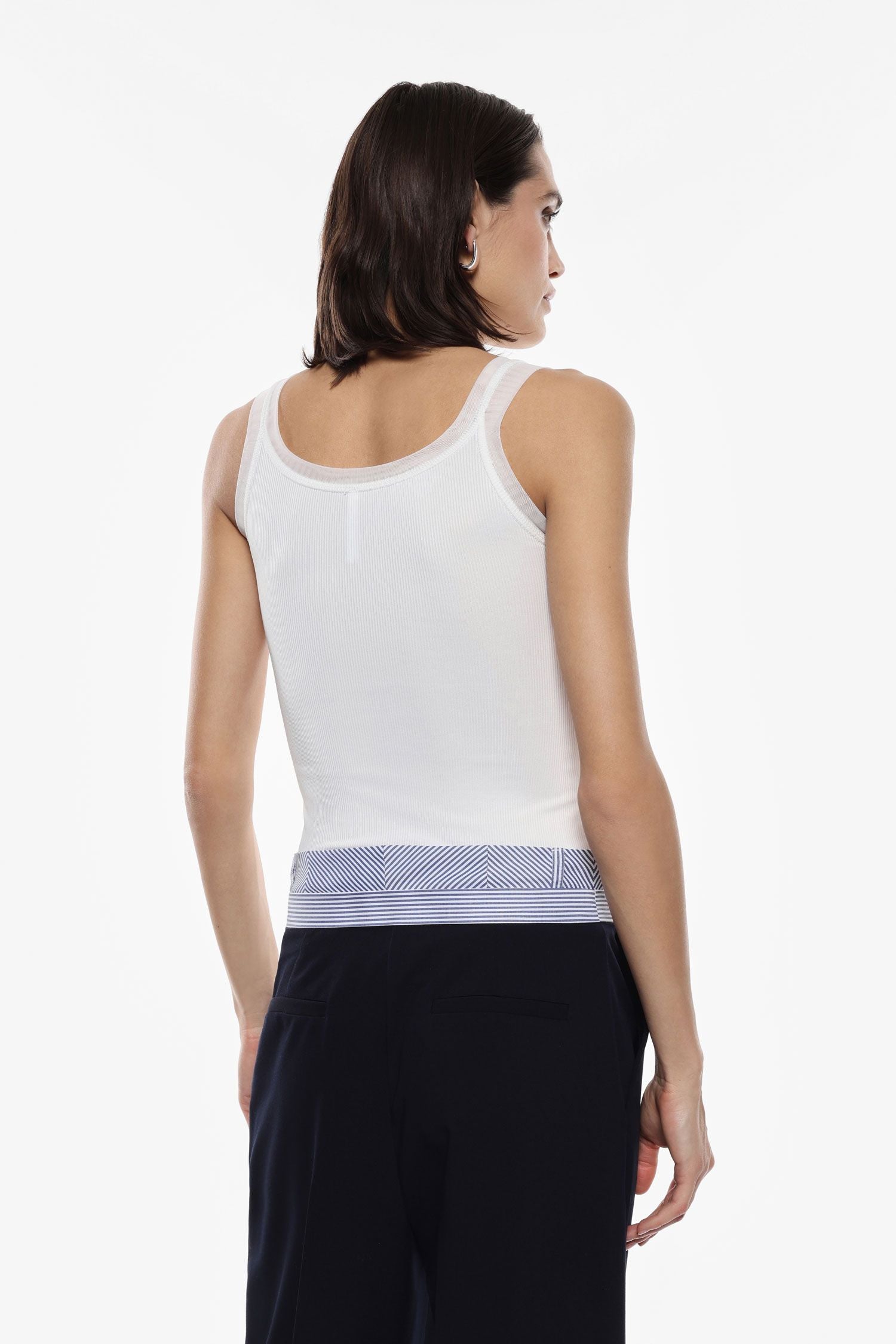 Débardeur à col rond