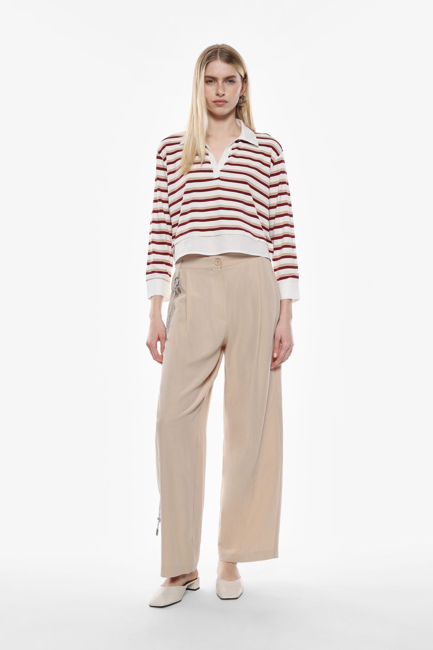 Wide Leg Trousers