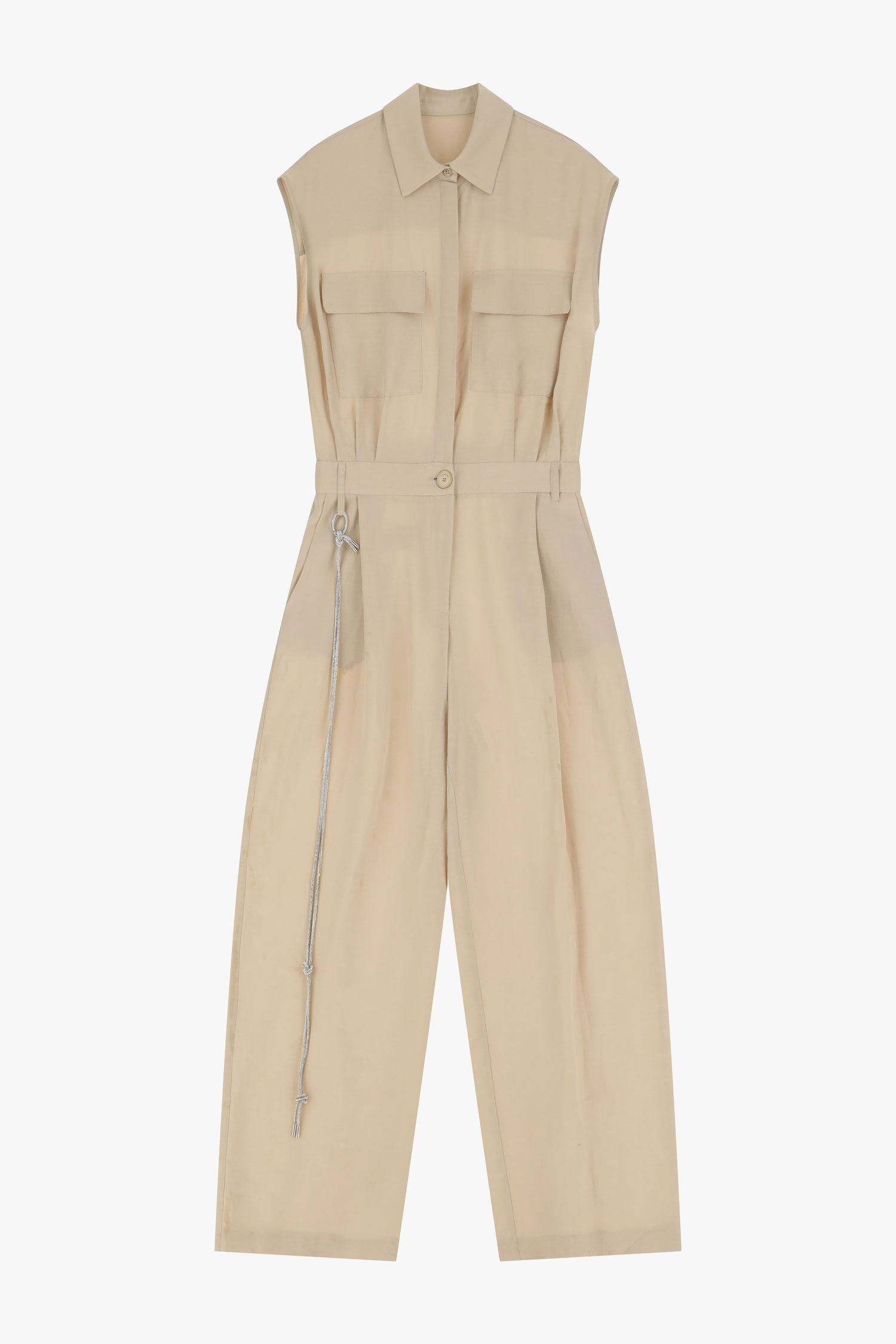 Light Sleeveless Jumpsuit