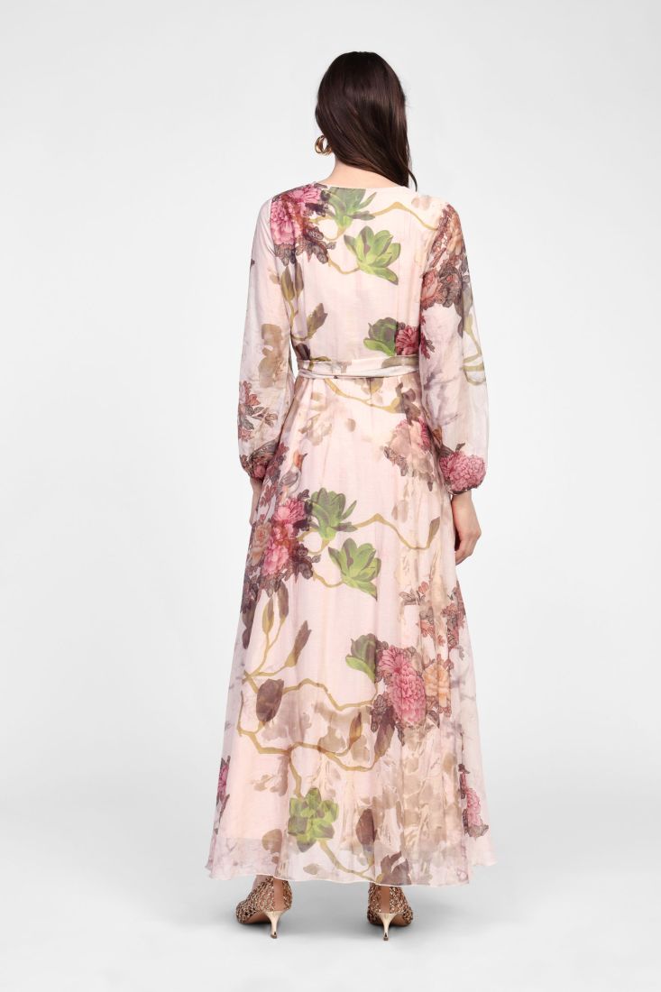 Floral Print Maxi Dress