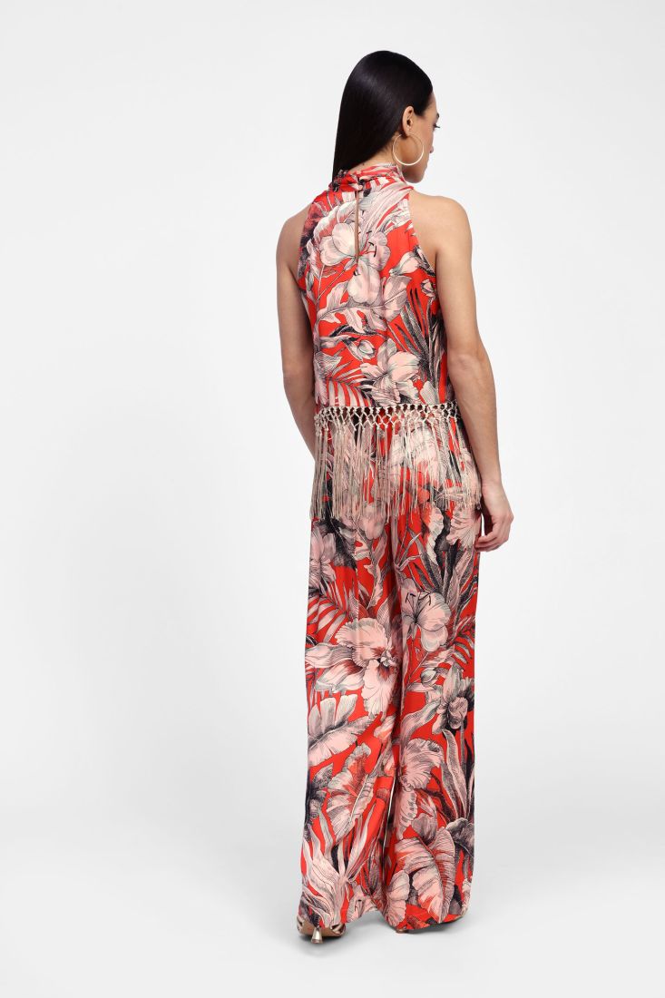 Floral Print Palazzo Pants