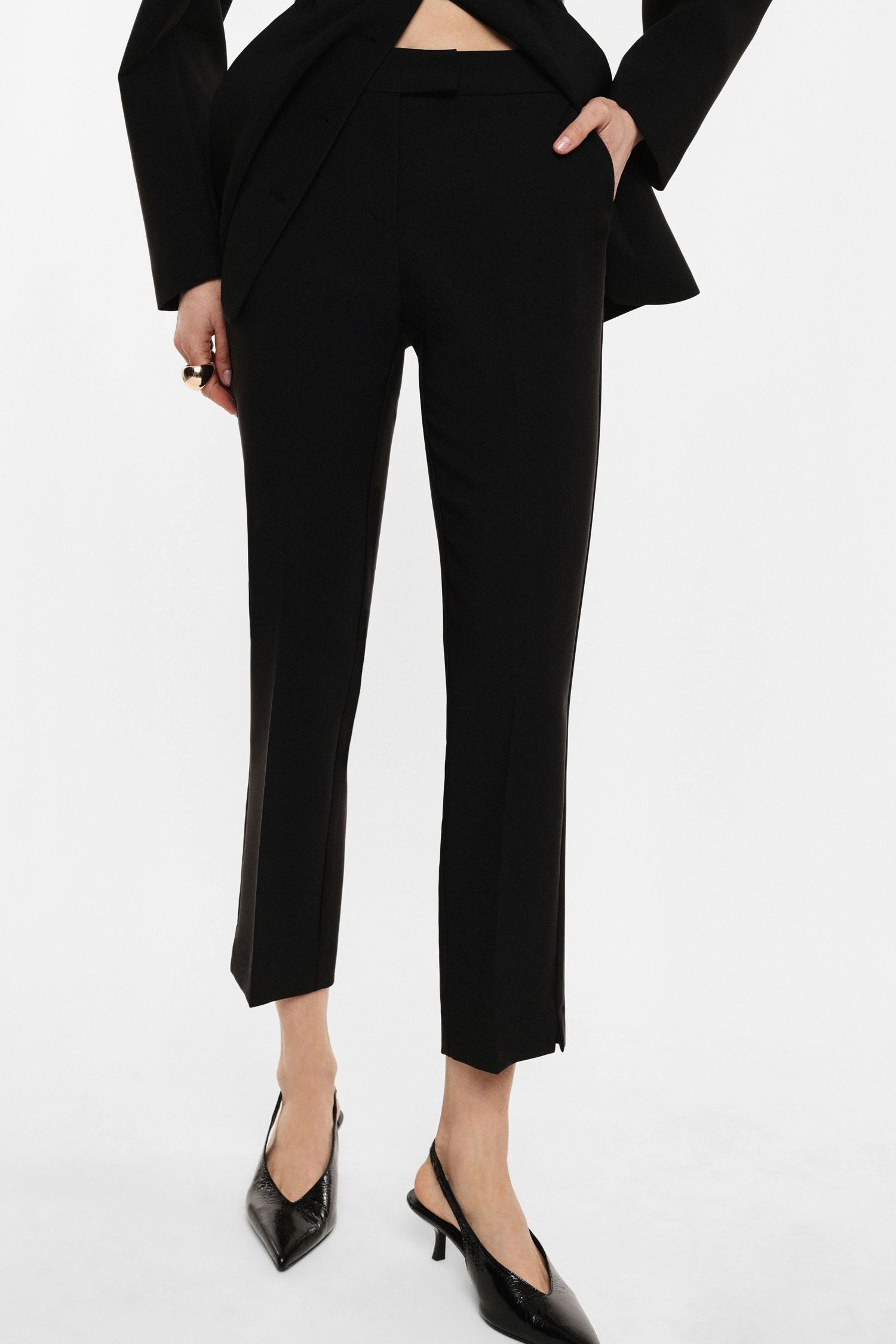 Tailored Trousers clean hight waisted