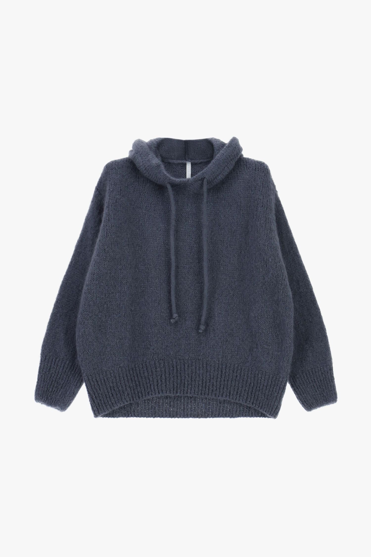 Sweater with Knitted Hooded