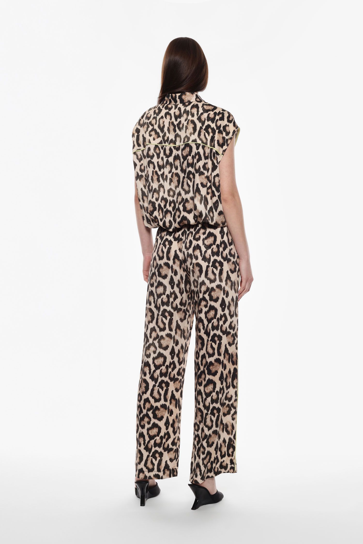 Pantalon de jogging à imprimé animalier