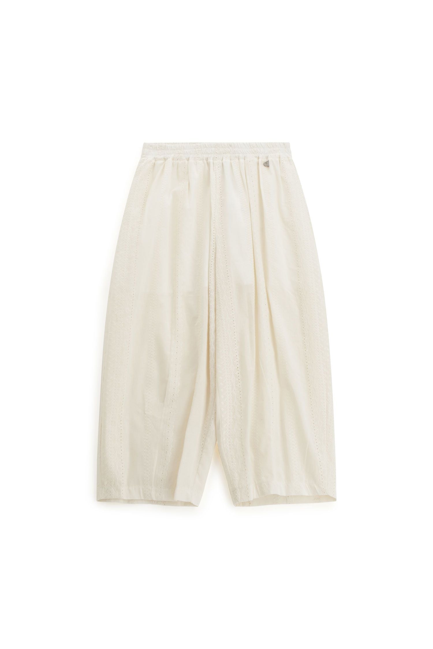 Wide-leg trousers with medium waist