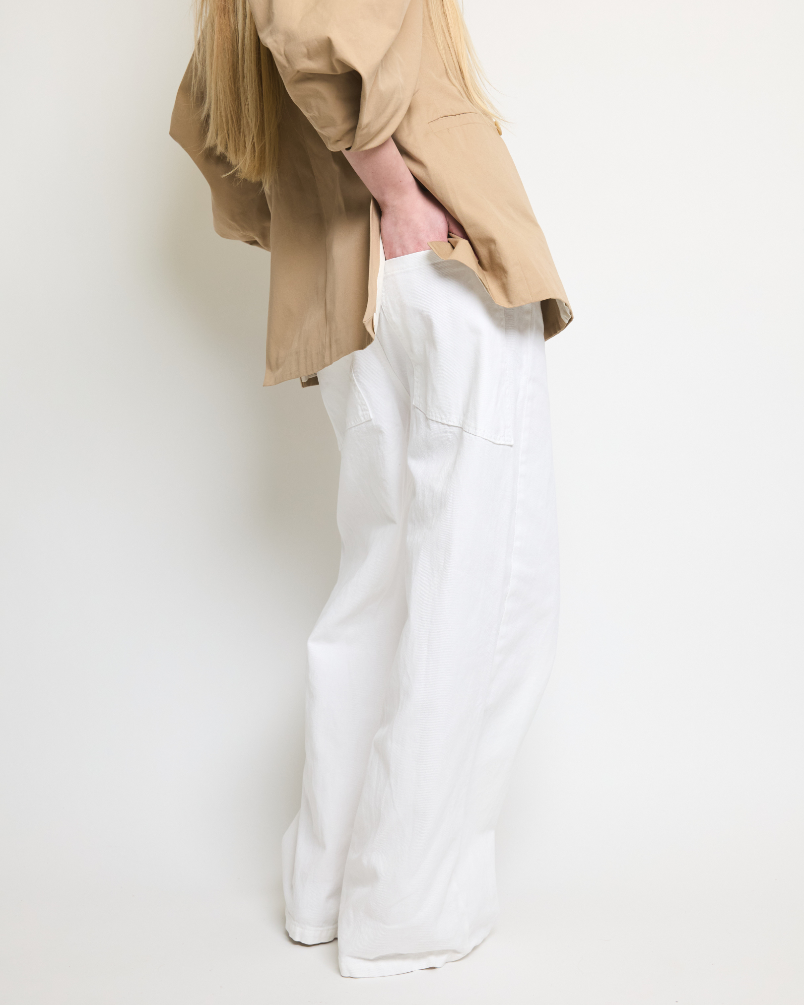 Pantalon Jambes Larges