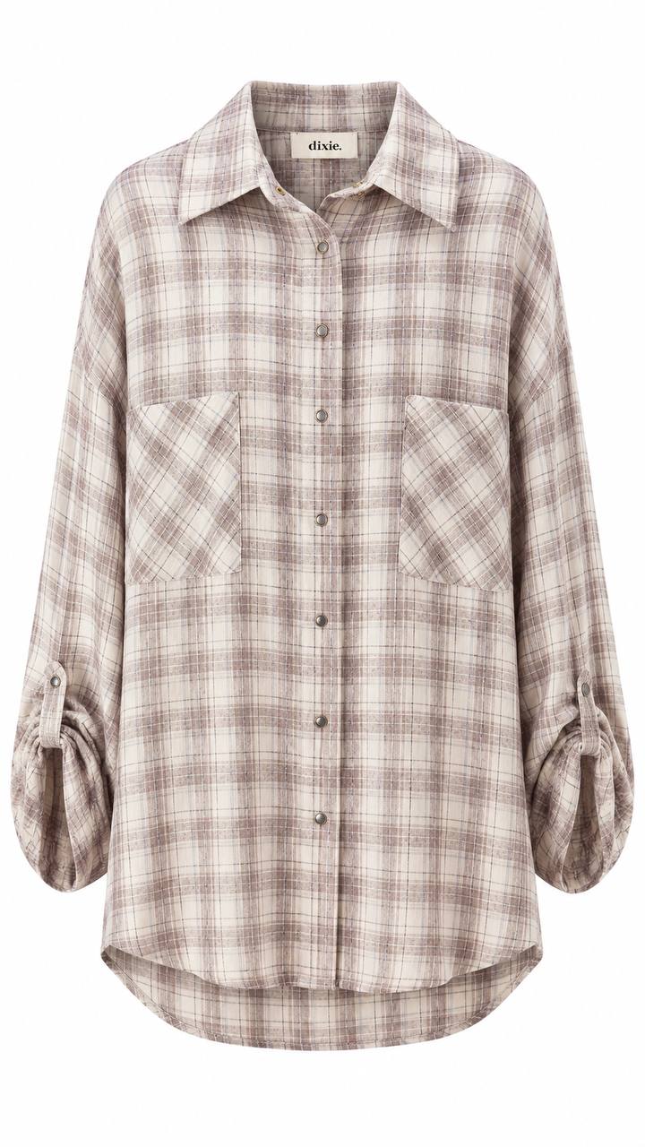 CHEMISE À CARREAUX