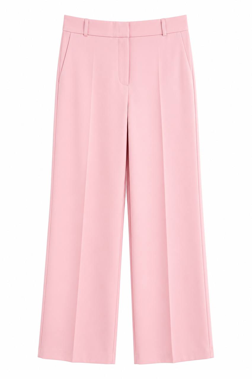 PINK TAILORED TROUSERS