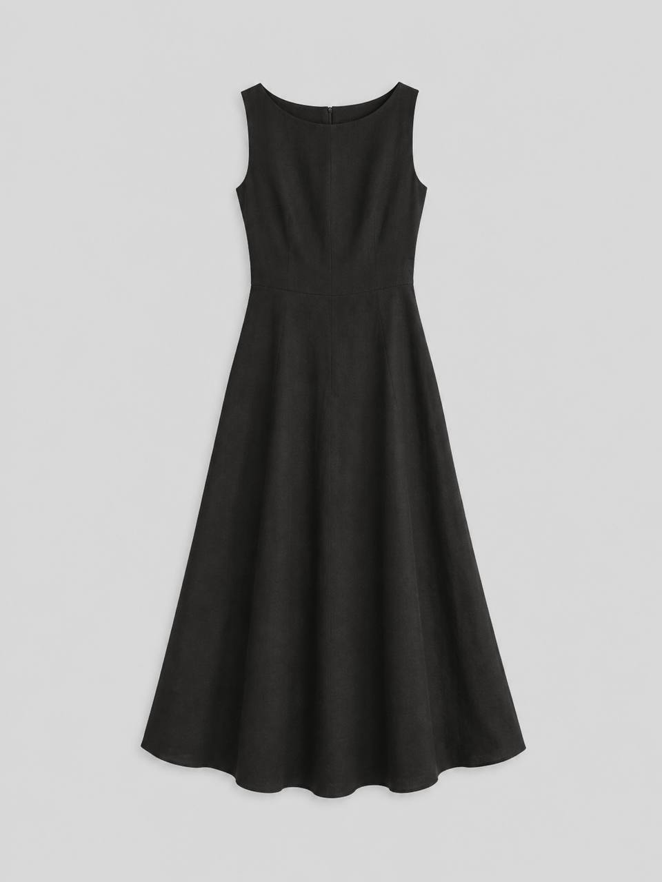 Linen Blend Maxi Dress