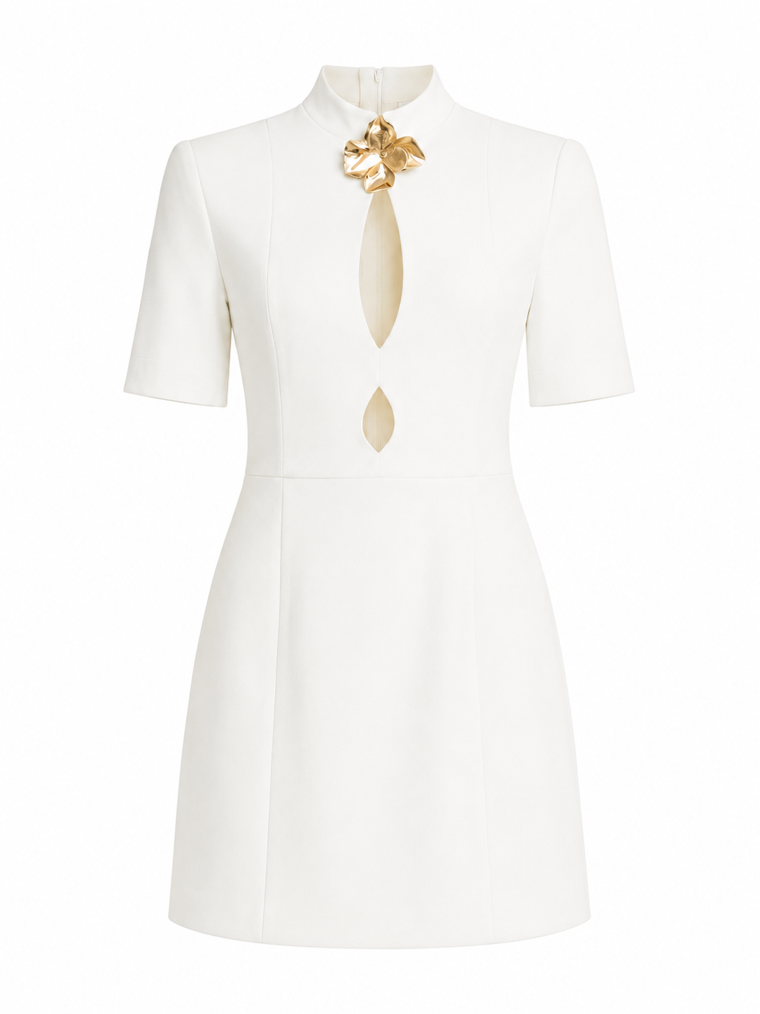 Mini-robe à Découpe Goutte d'Eau