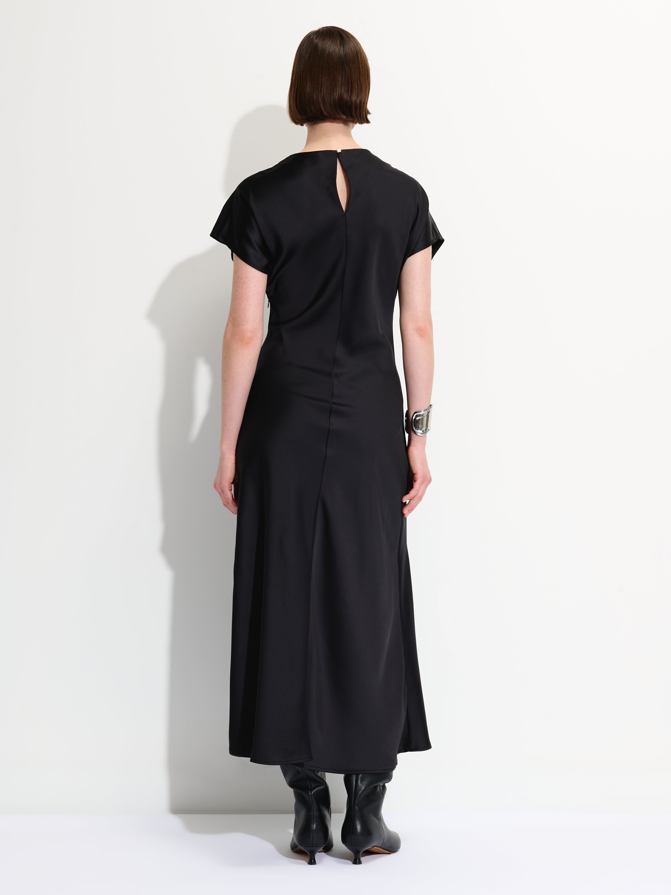 Satin Maxi Dress