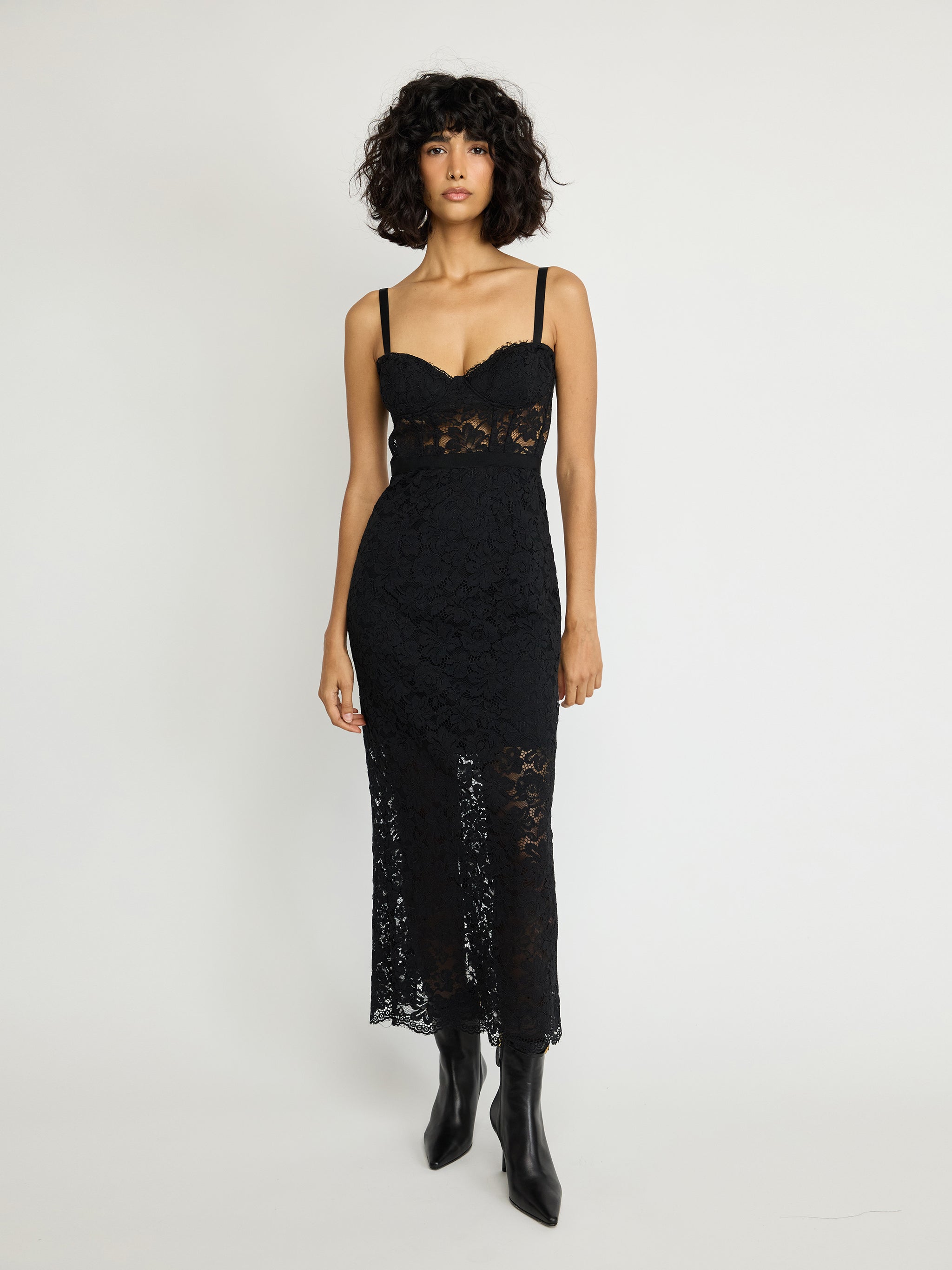 Lace Midi Dress
