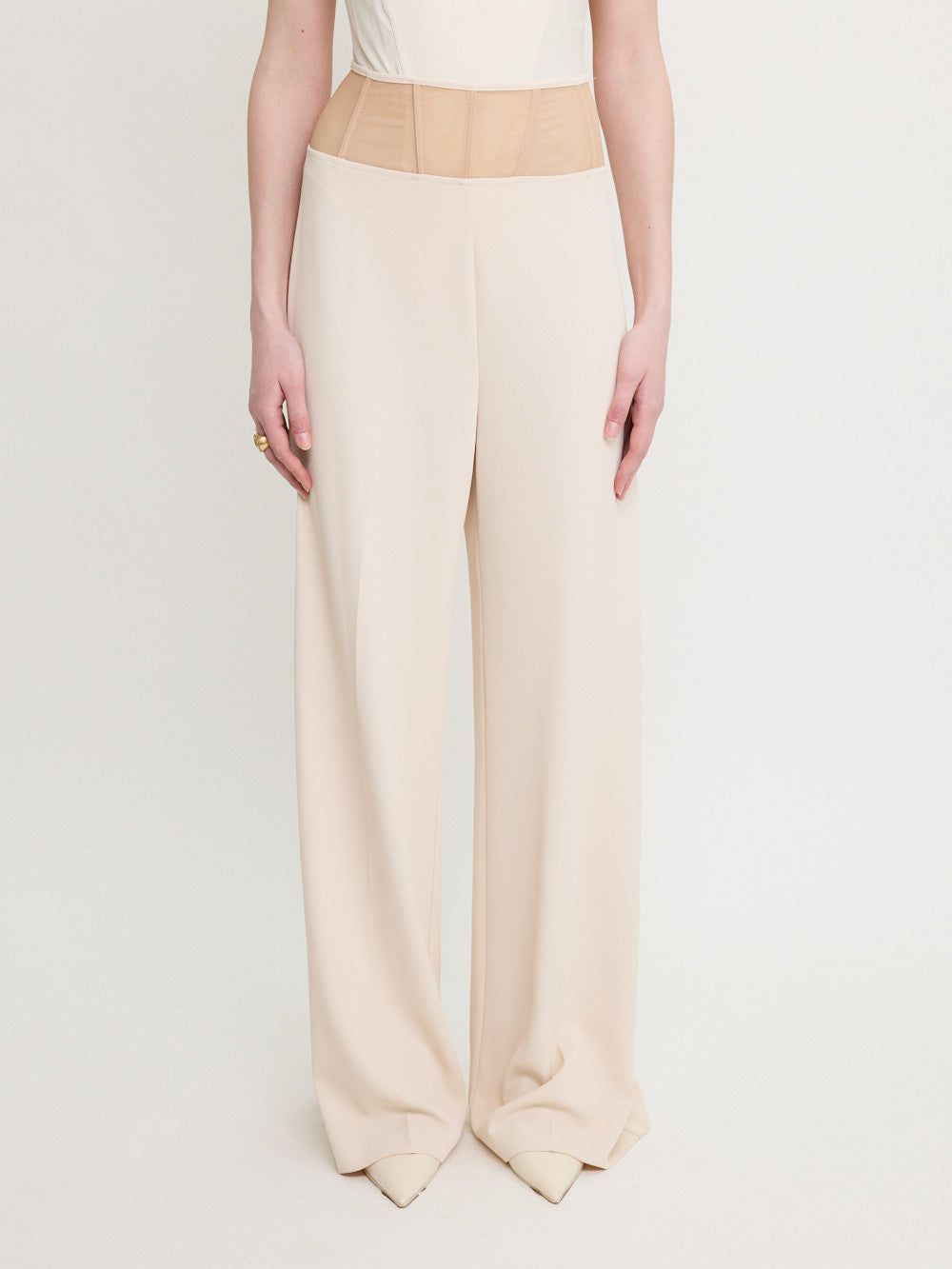 Wide leg Sheer Detail