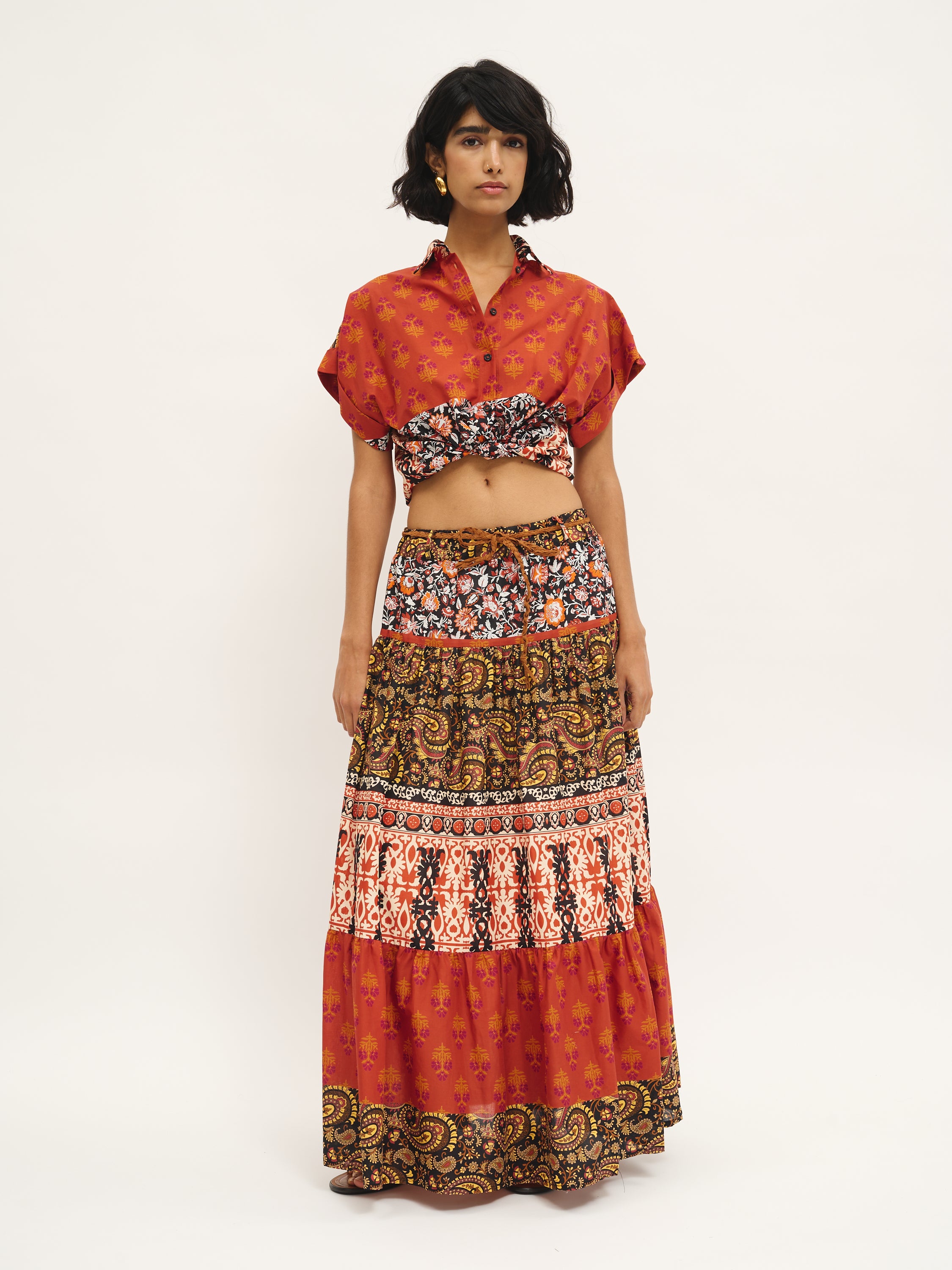 Jupe patchwork