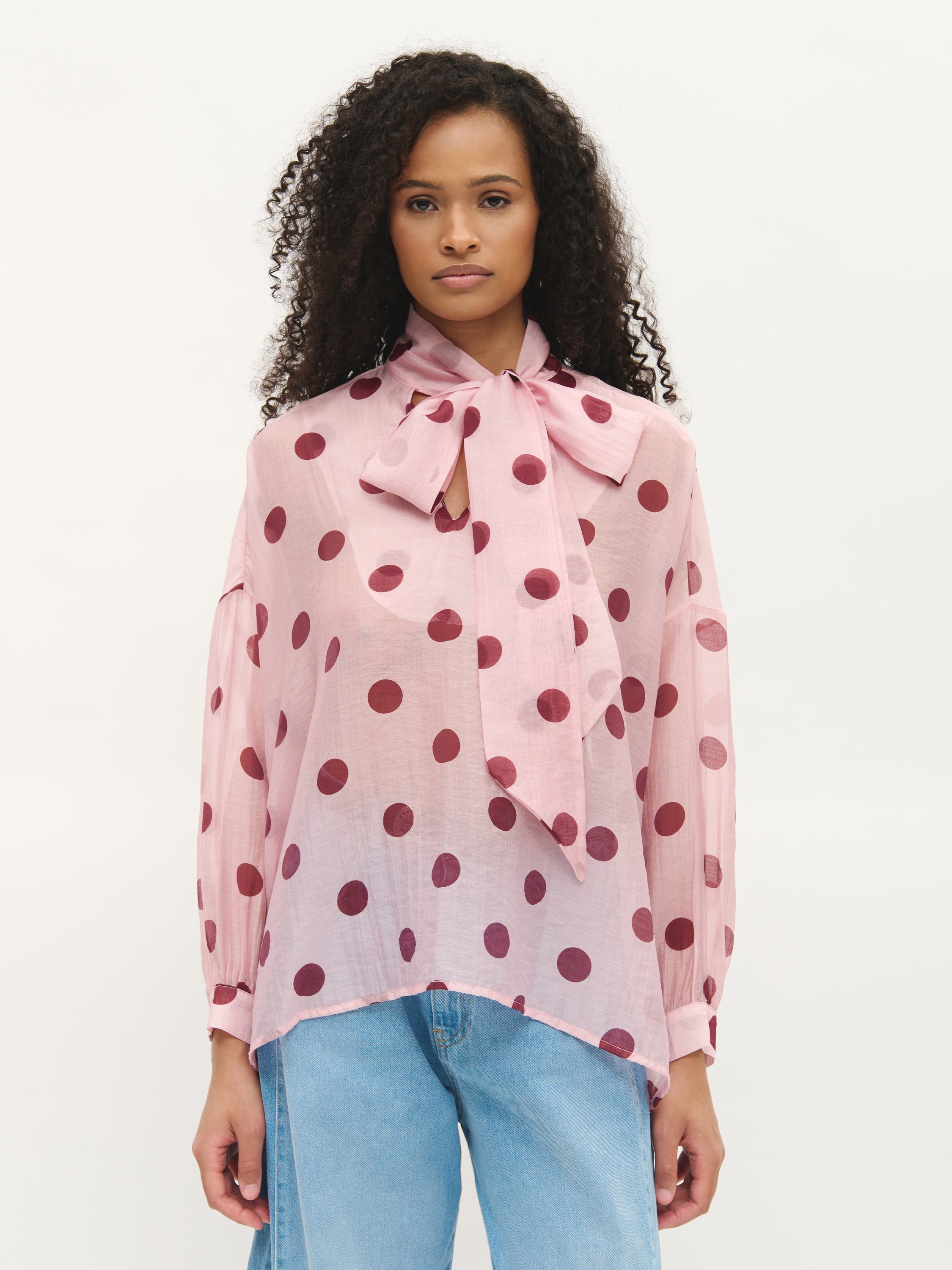 Polka Dot Blouse