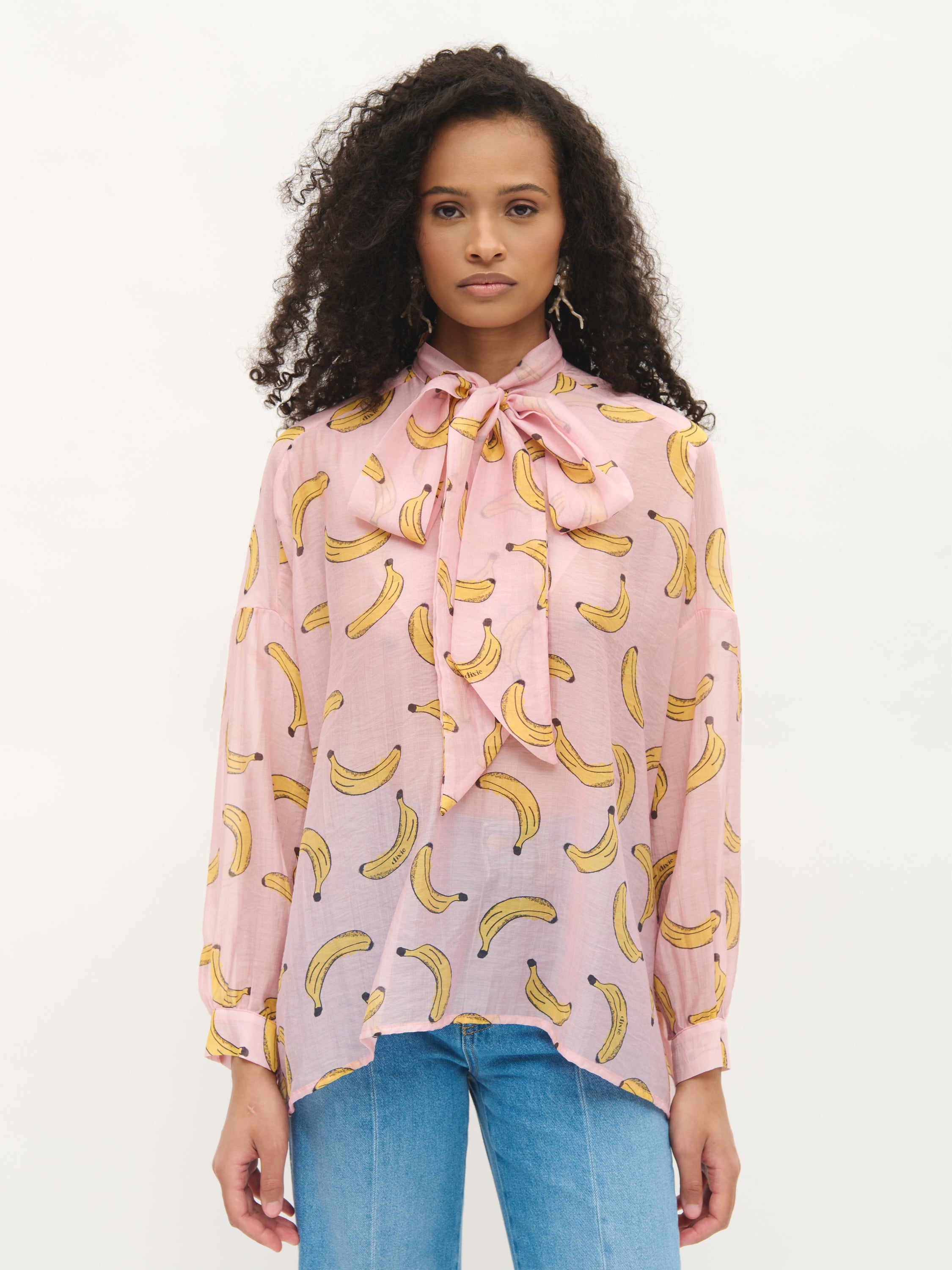 Fruit Print Blouse