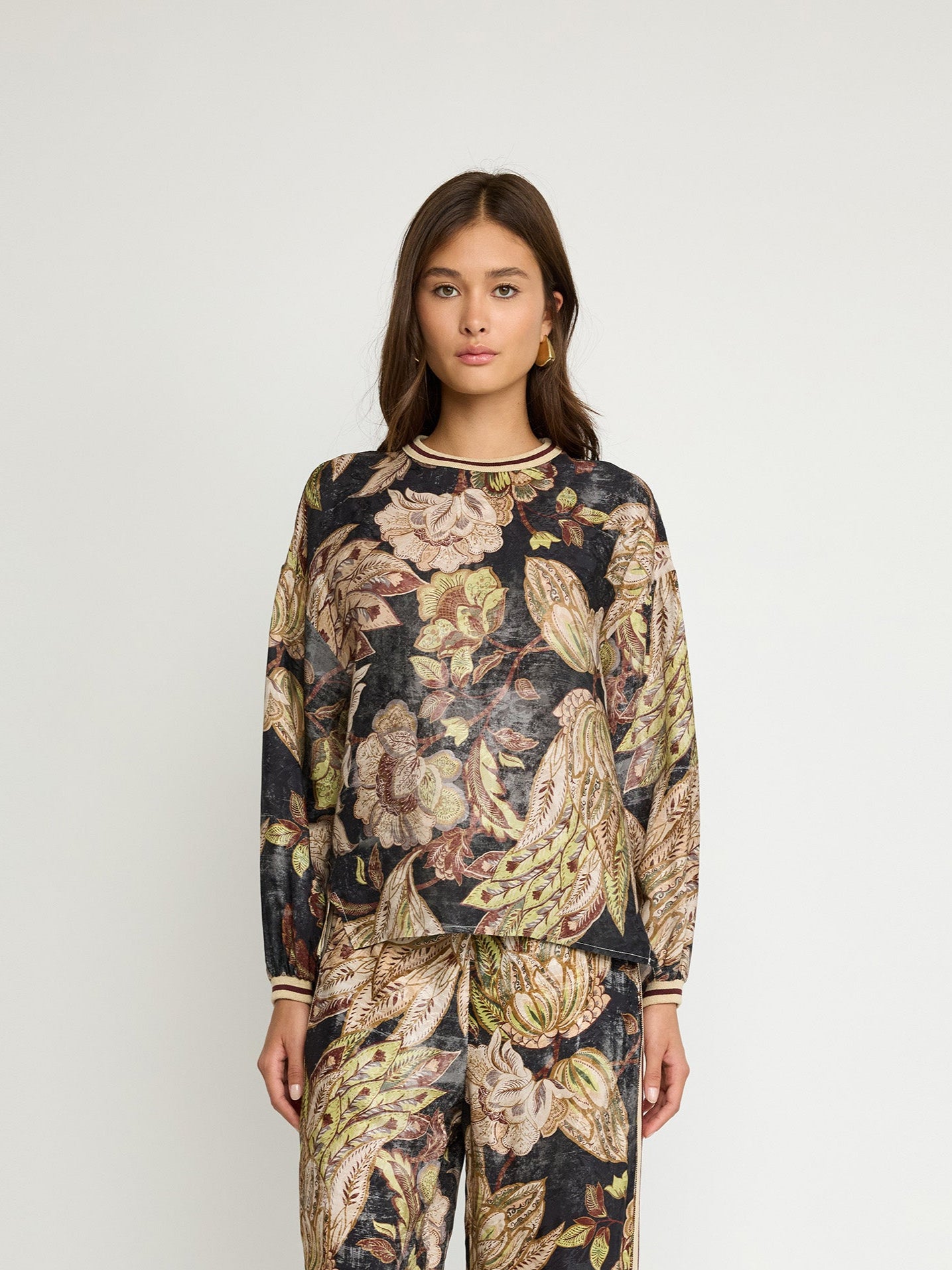Floral Print Blouse
