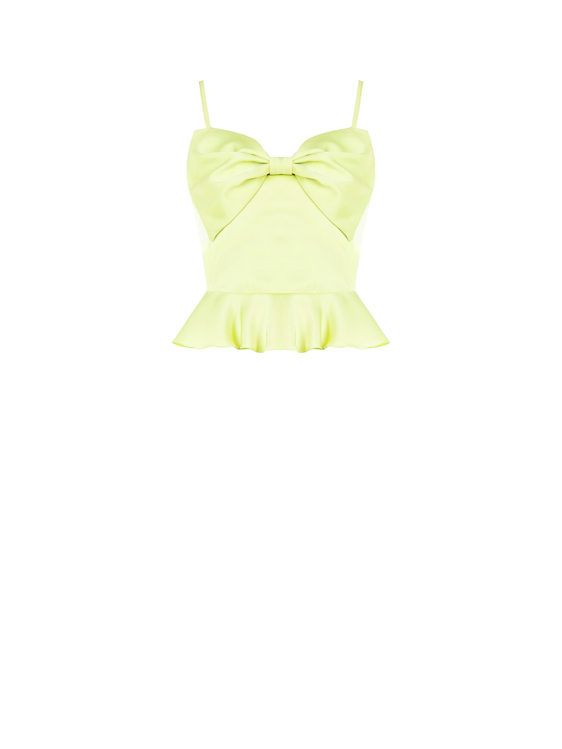 Crop Top with Maxi Bow