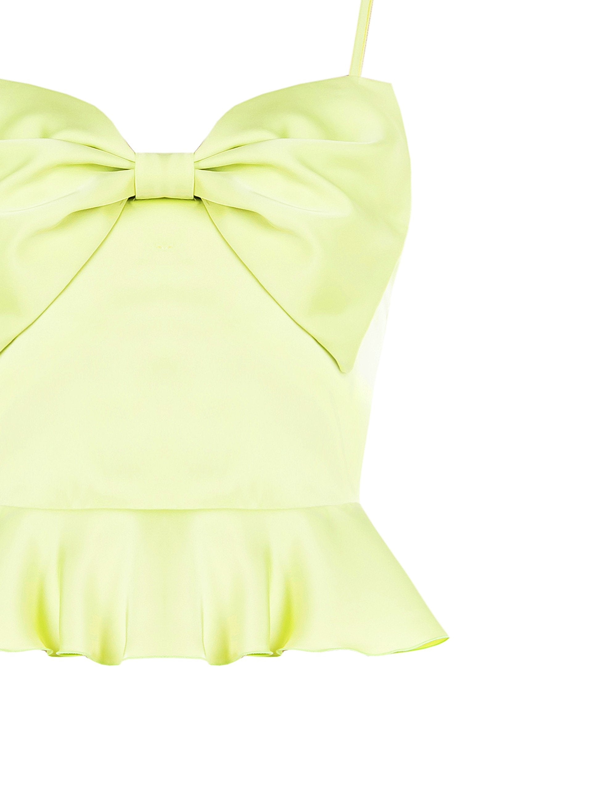 Crop Top with Maxi Bow