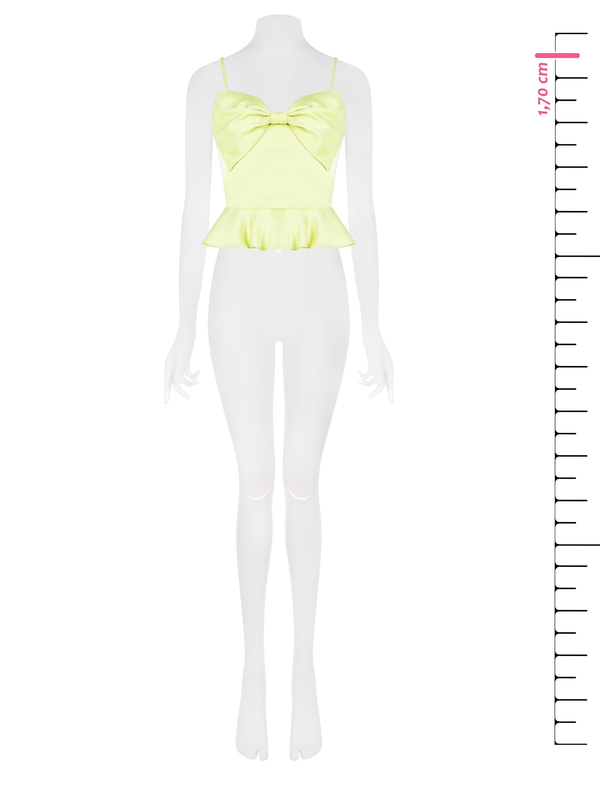 Crop Top with Maxi Bow