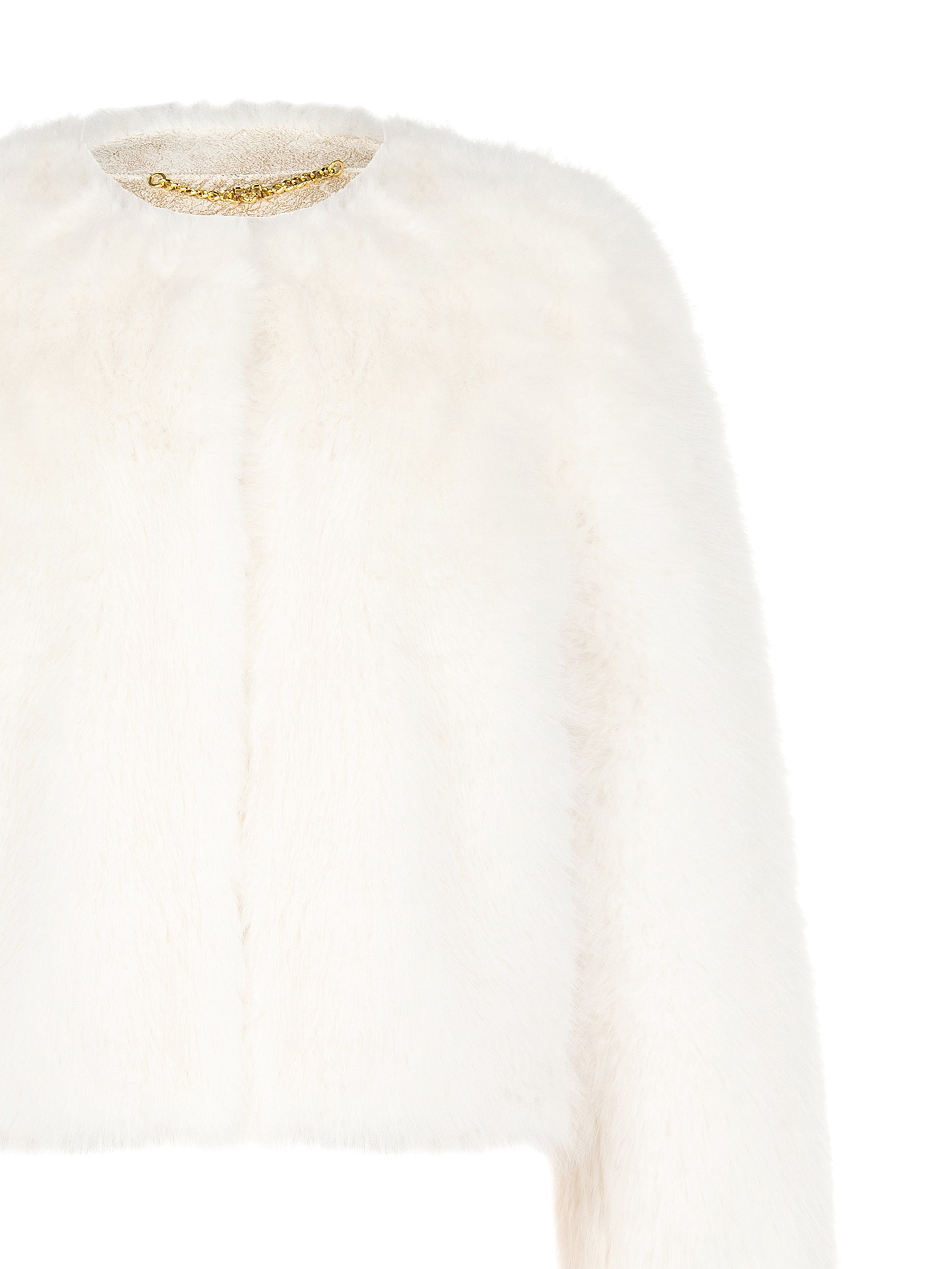 Plush Faux Fur Jacket
