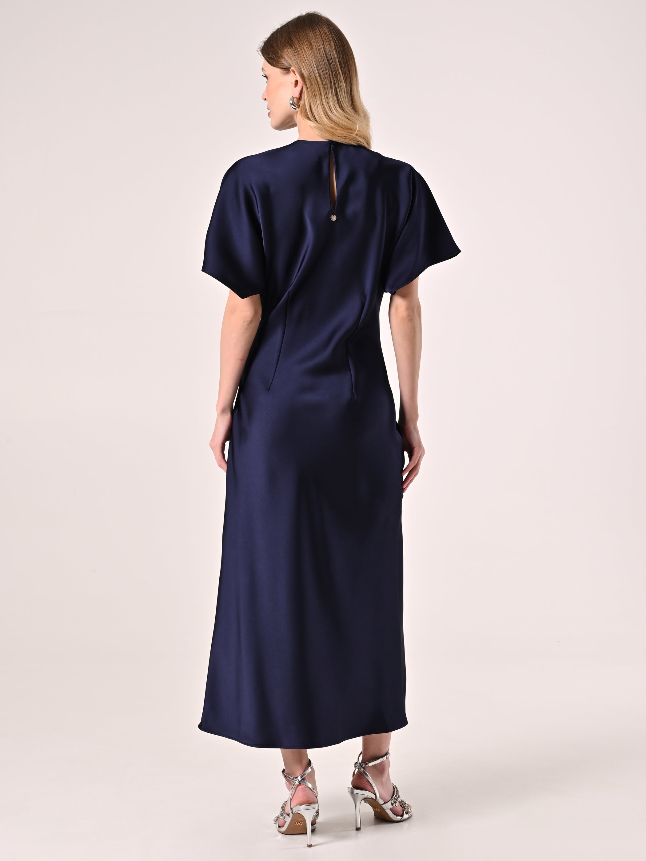 Midi Kimono Slip Dress