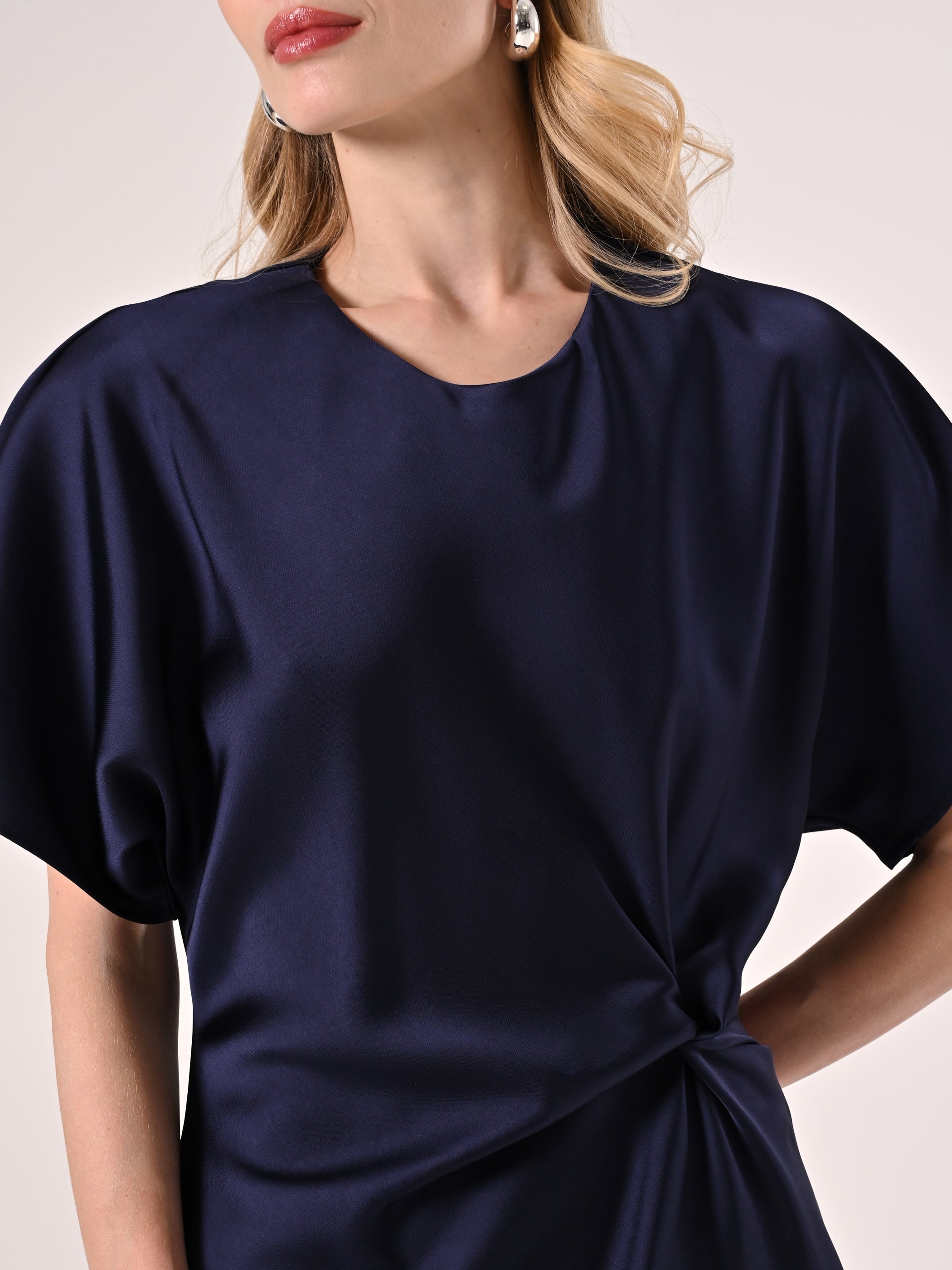 Midi Kimono Slip Dress