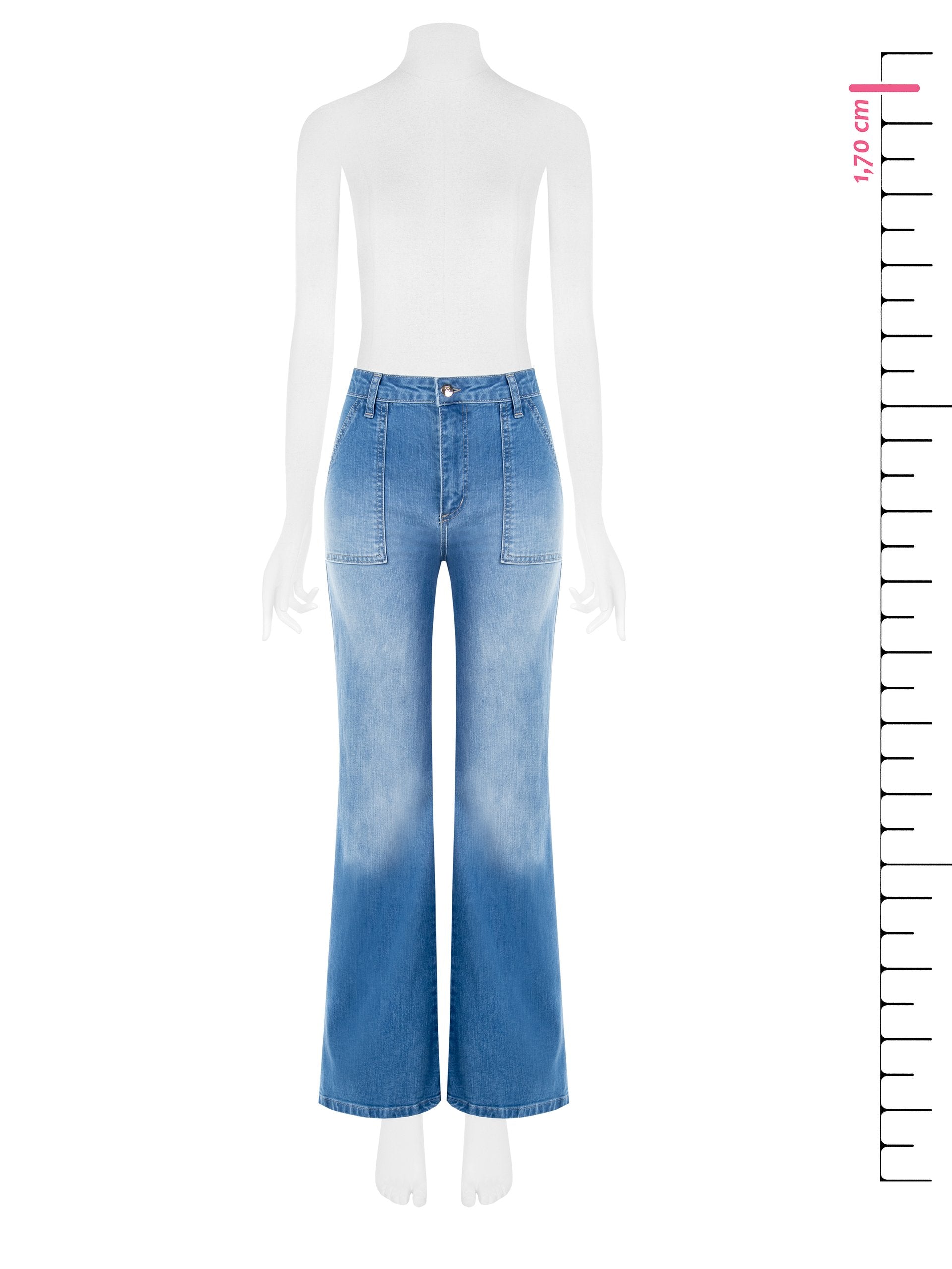 Lightly Stretch Straight Jeans