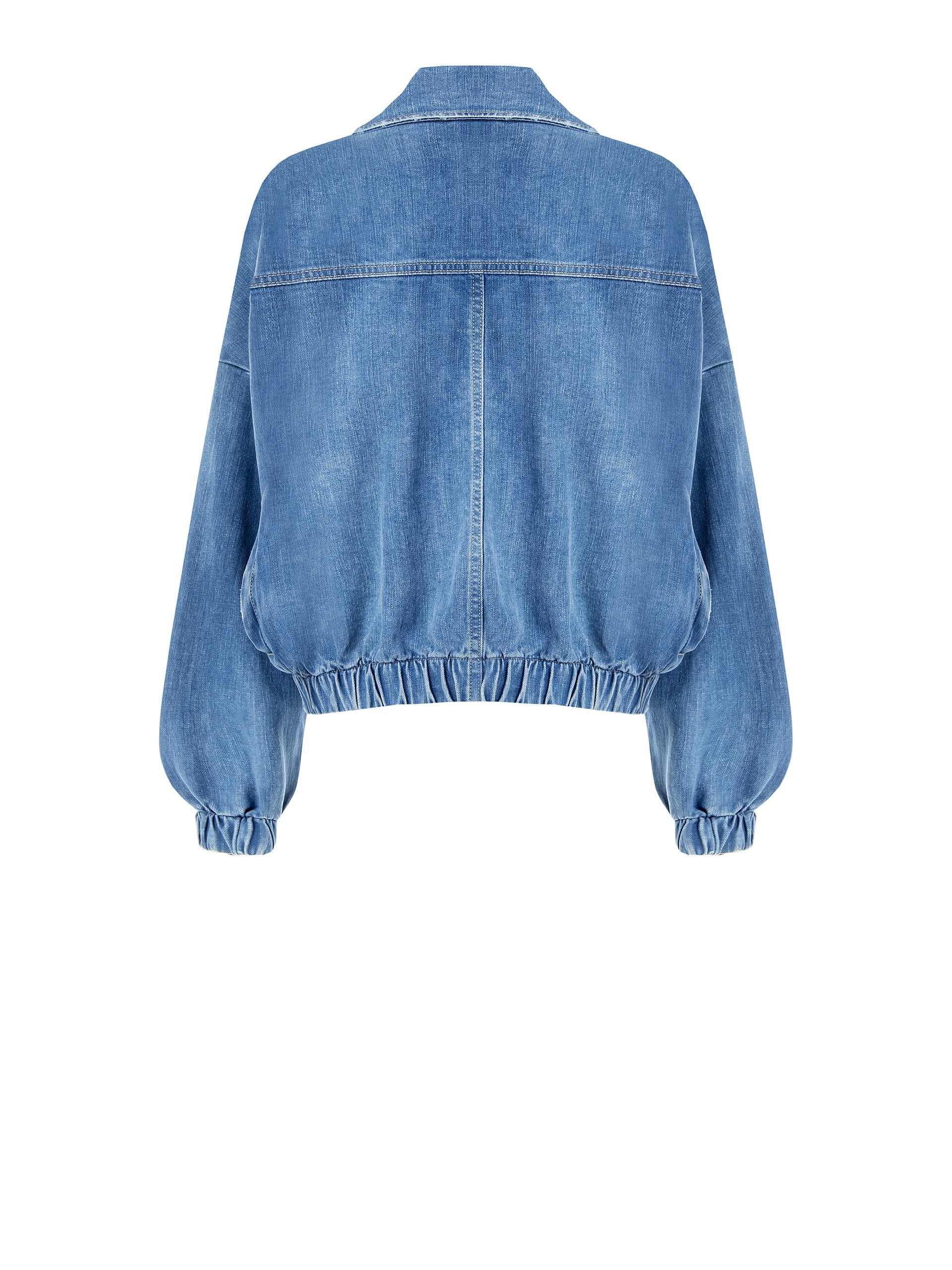 Bomber Denim Jacket