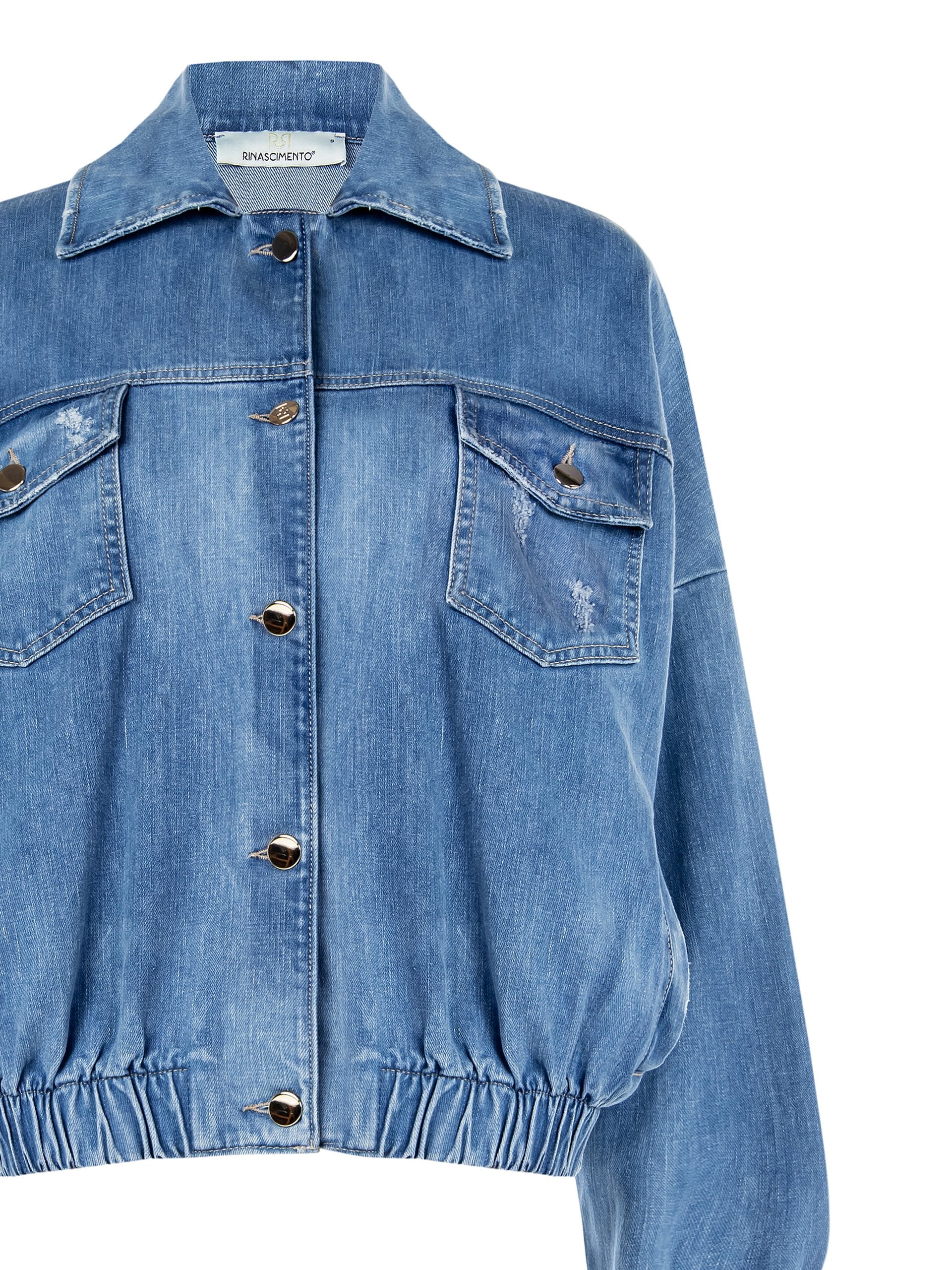 Bomber Denim Jacket