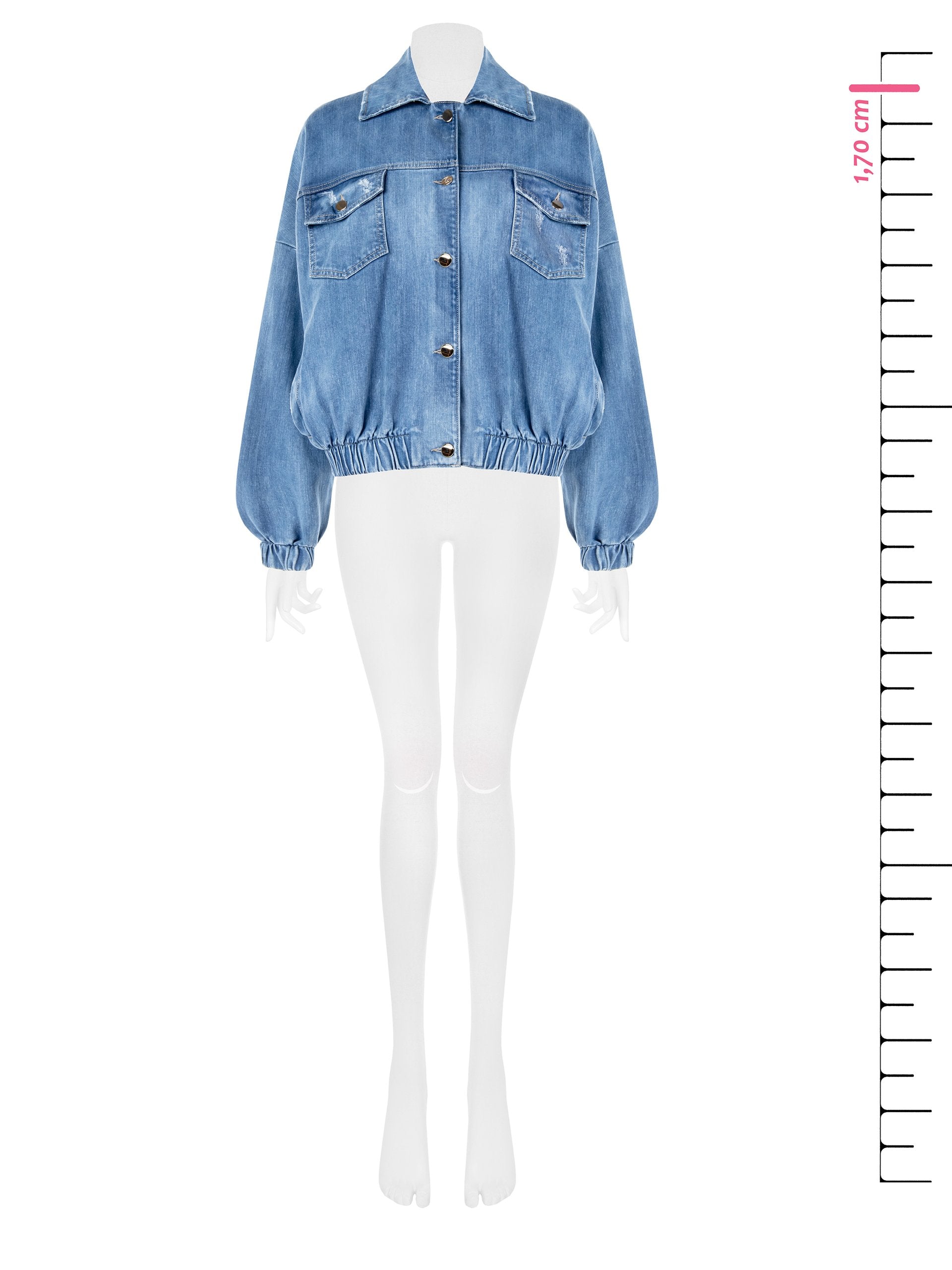 Bomber Denim Jacket