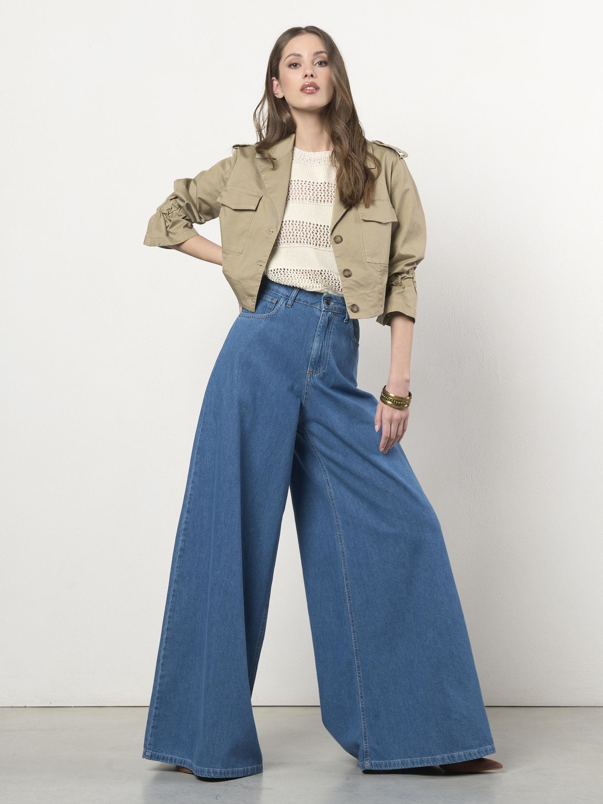 Extra Baggy Palazzo Jeans