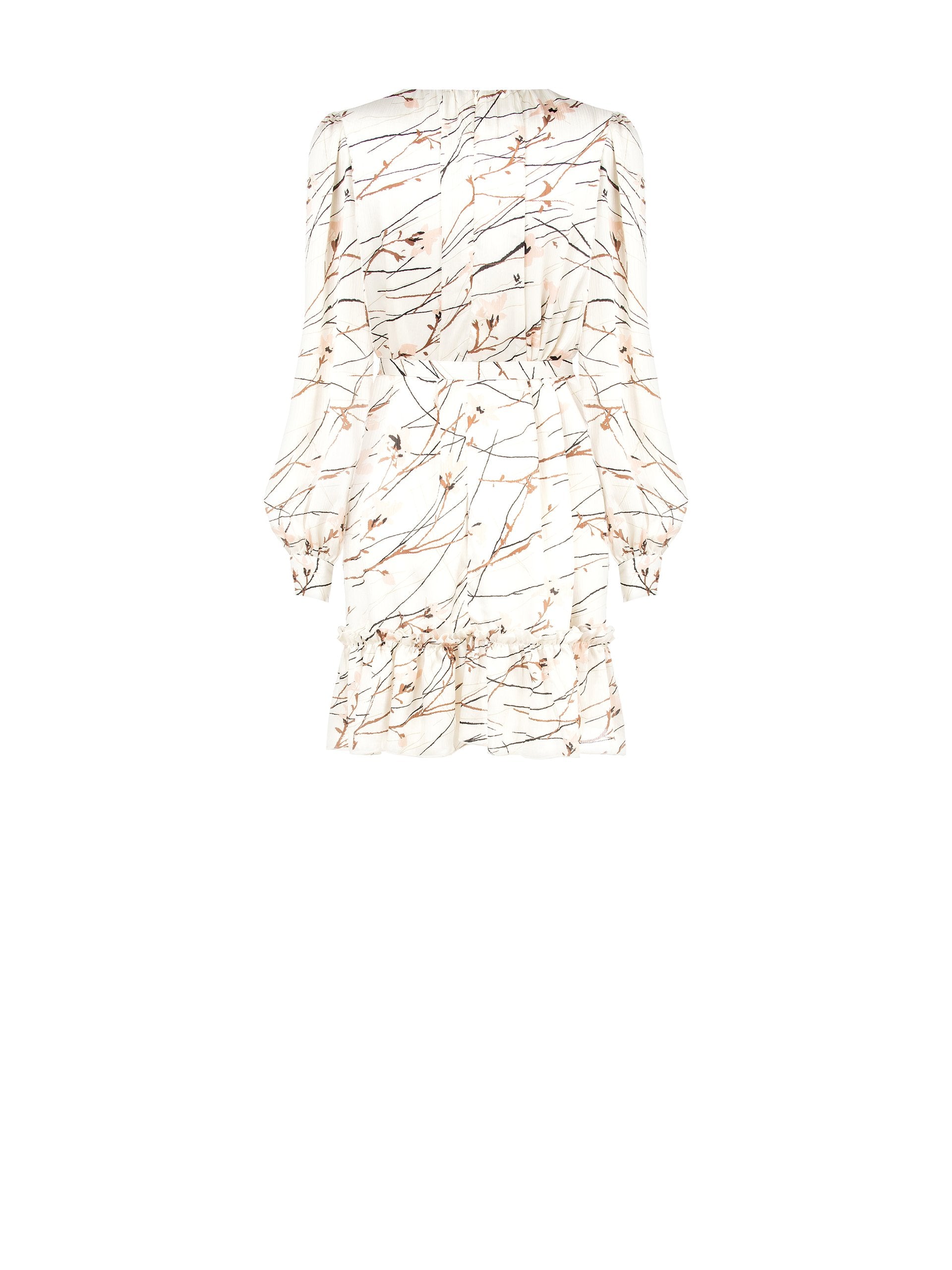 Robe trapèze ceinturée