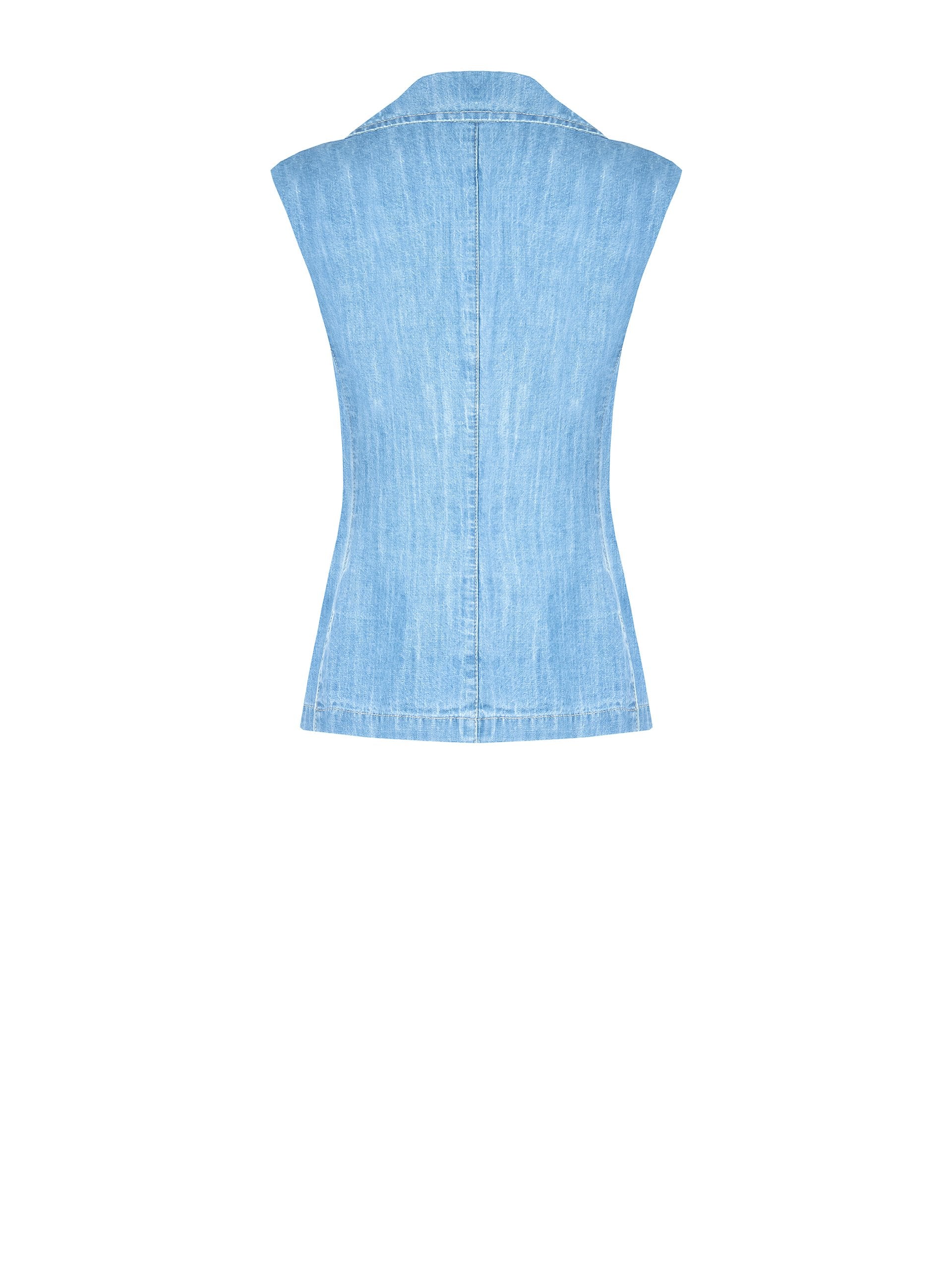 Veste en jean sans manches