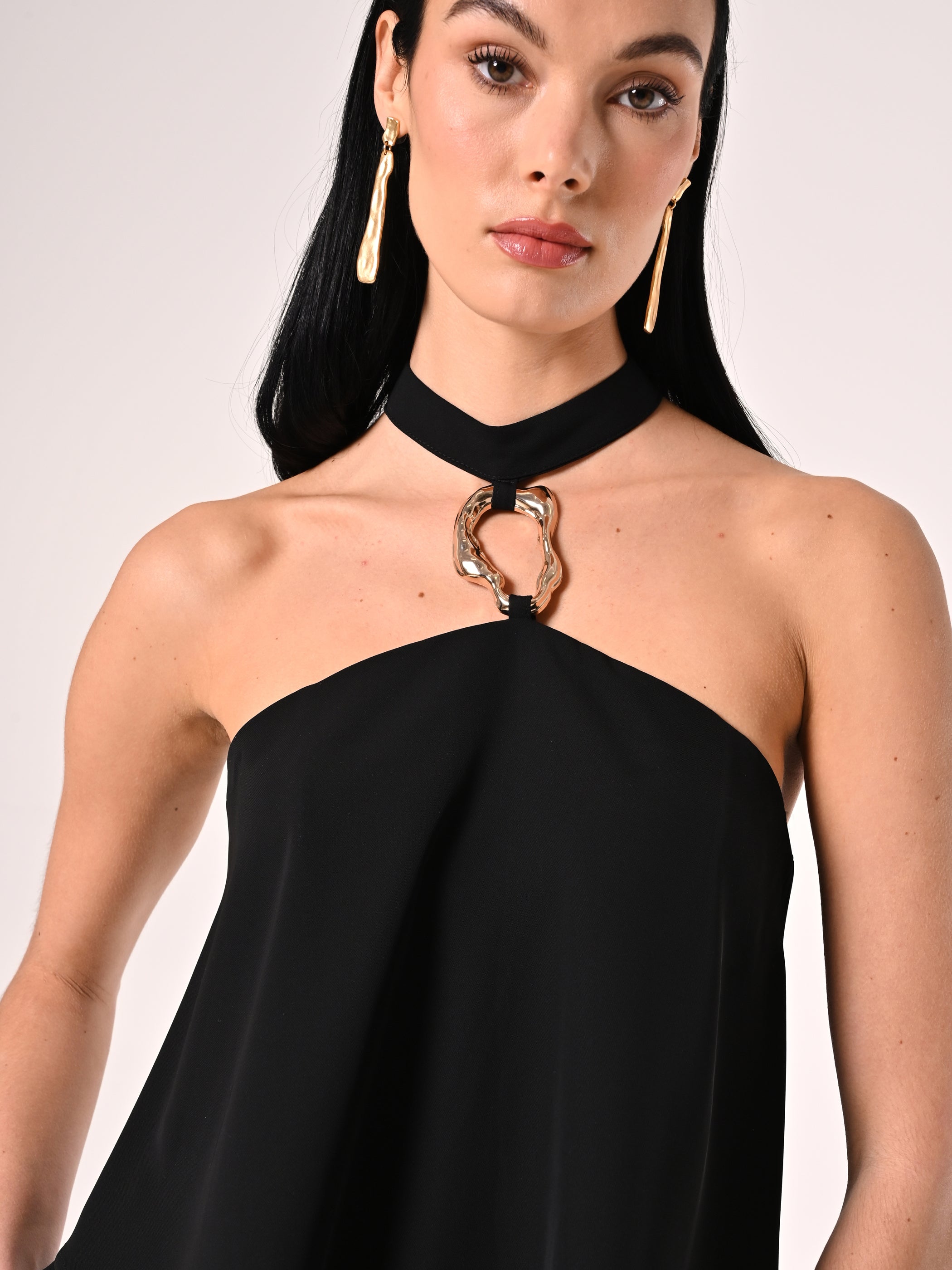 Combinaison courte à volants