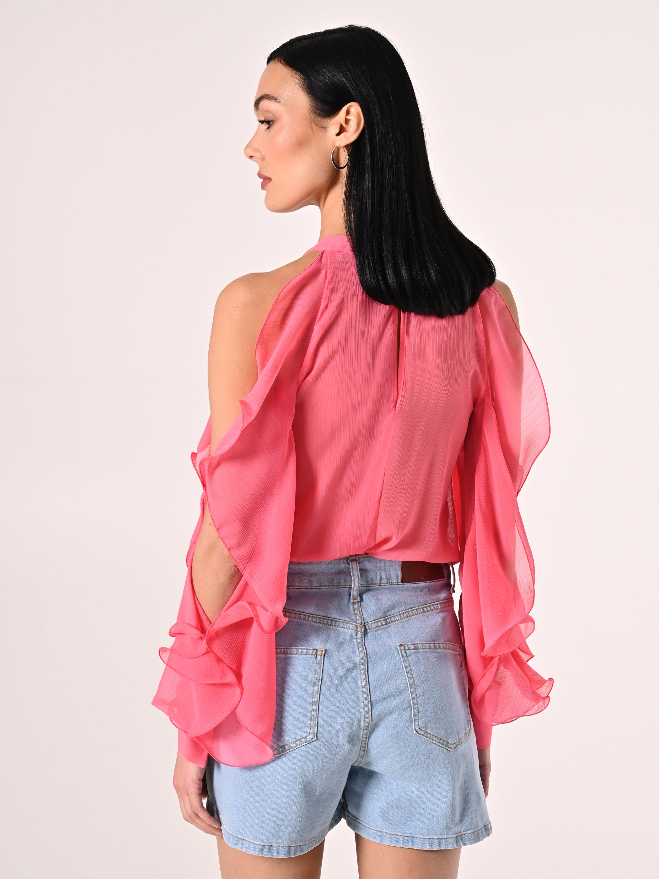 Blouse with Ruffles