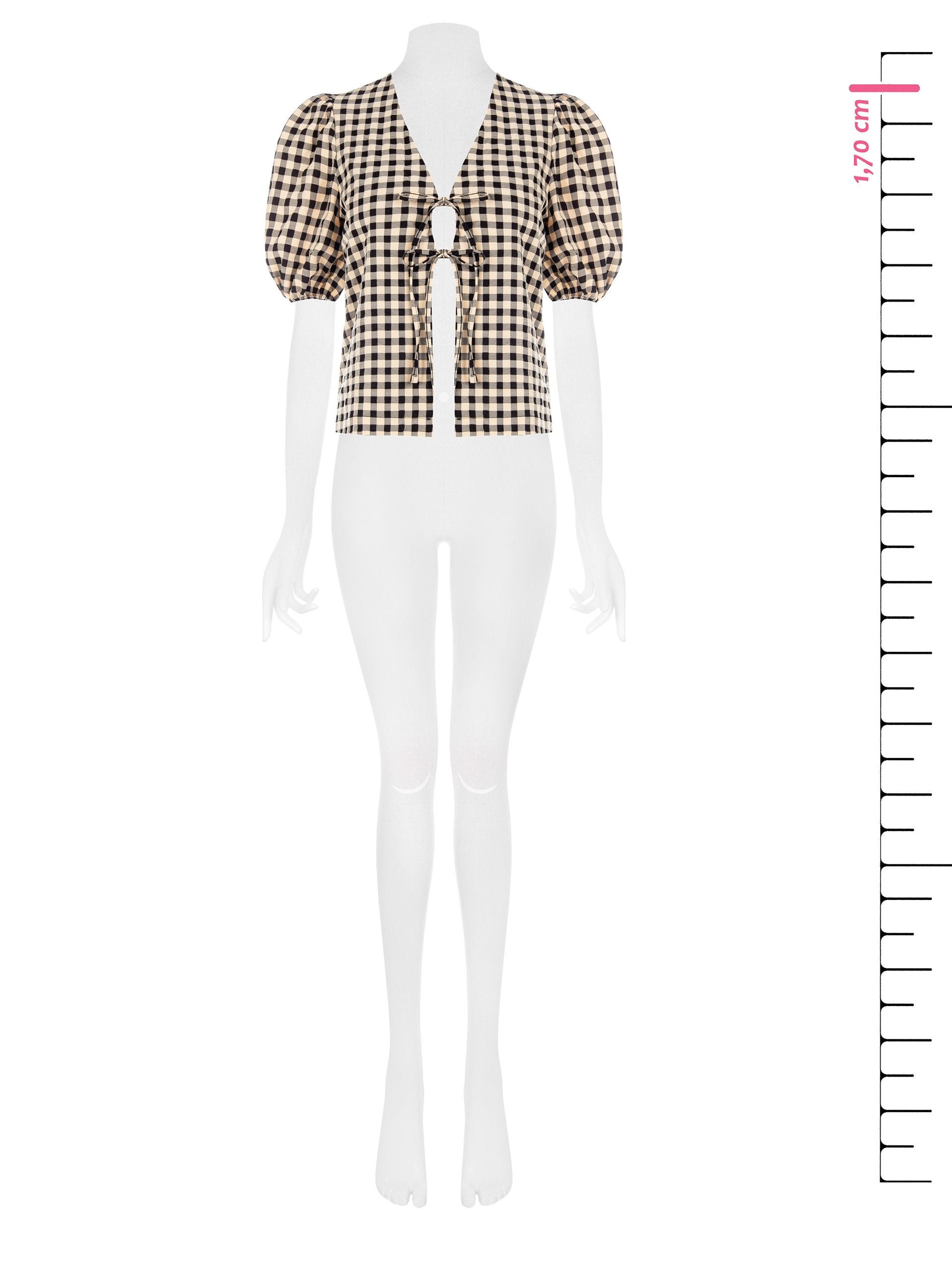 Ribbon Closure Top