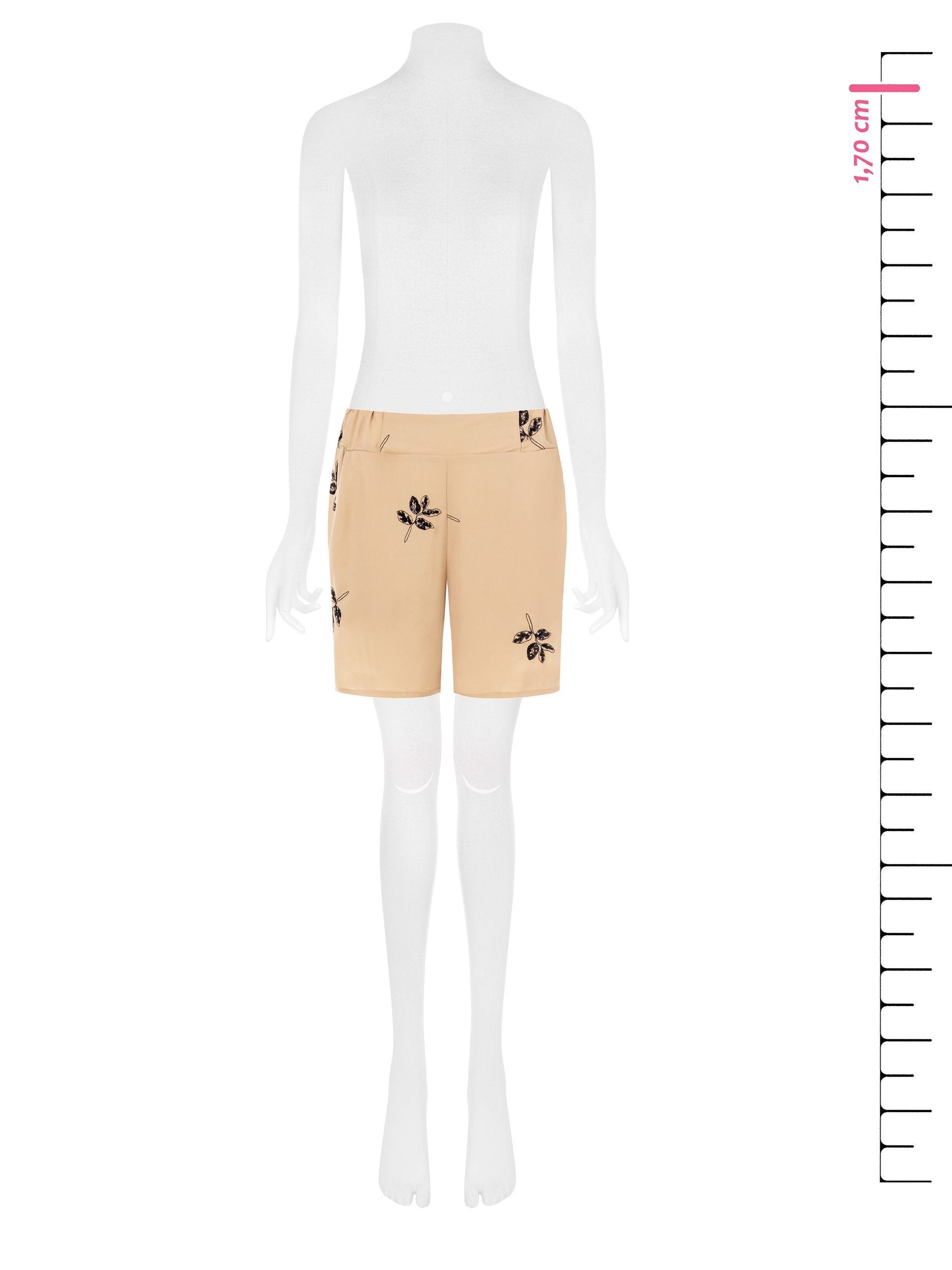 Short ample avec perles