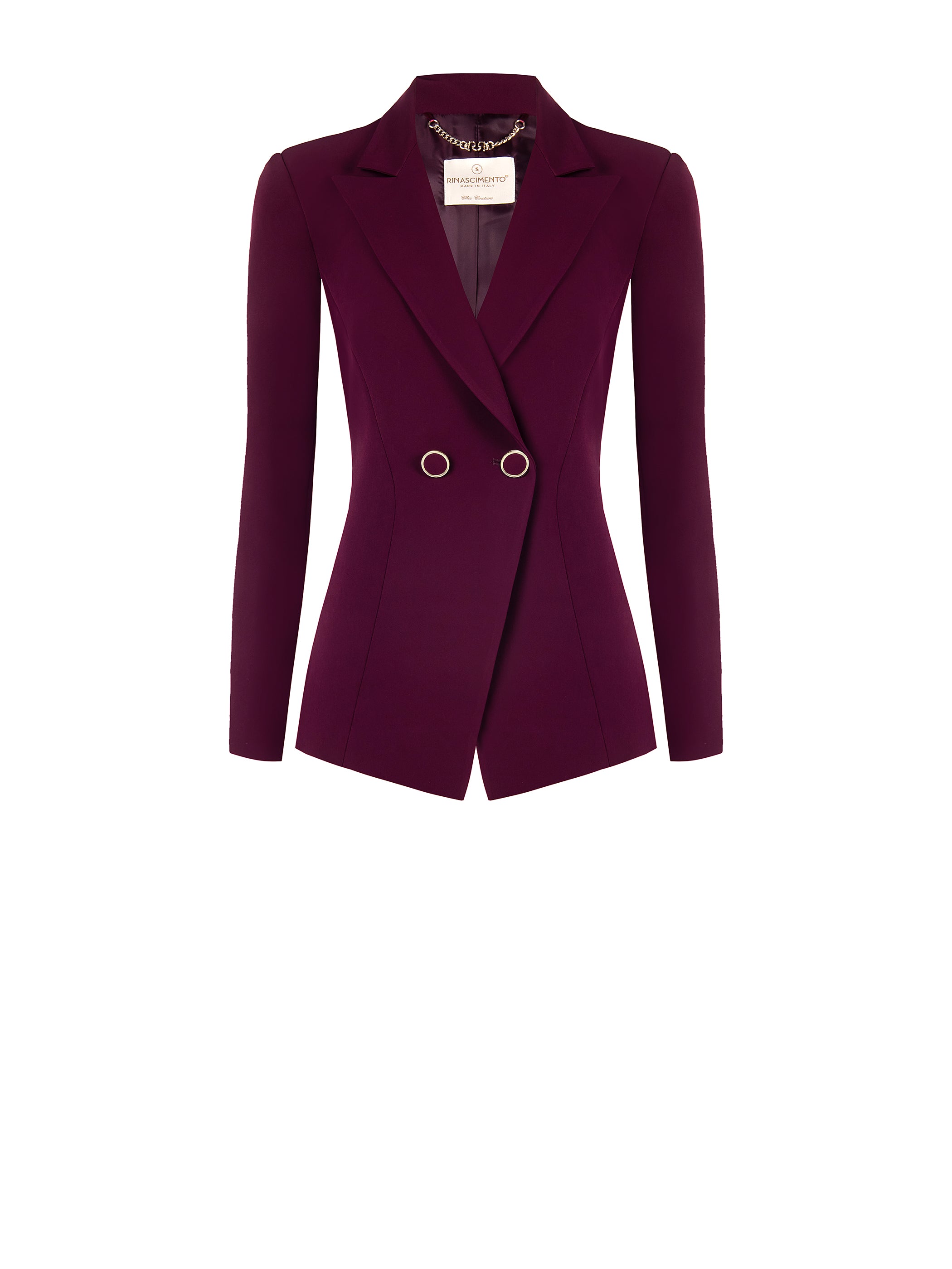 Veste croisée en tissu technique