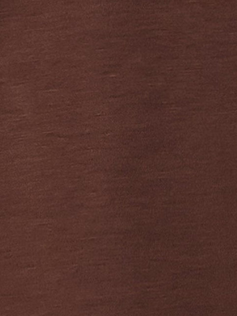 Wide-Leg Brown Trousers