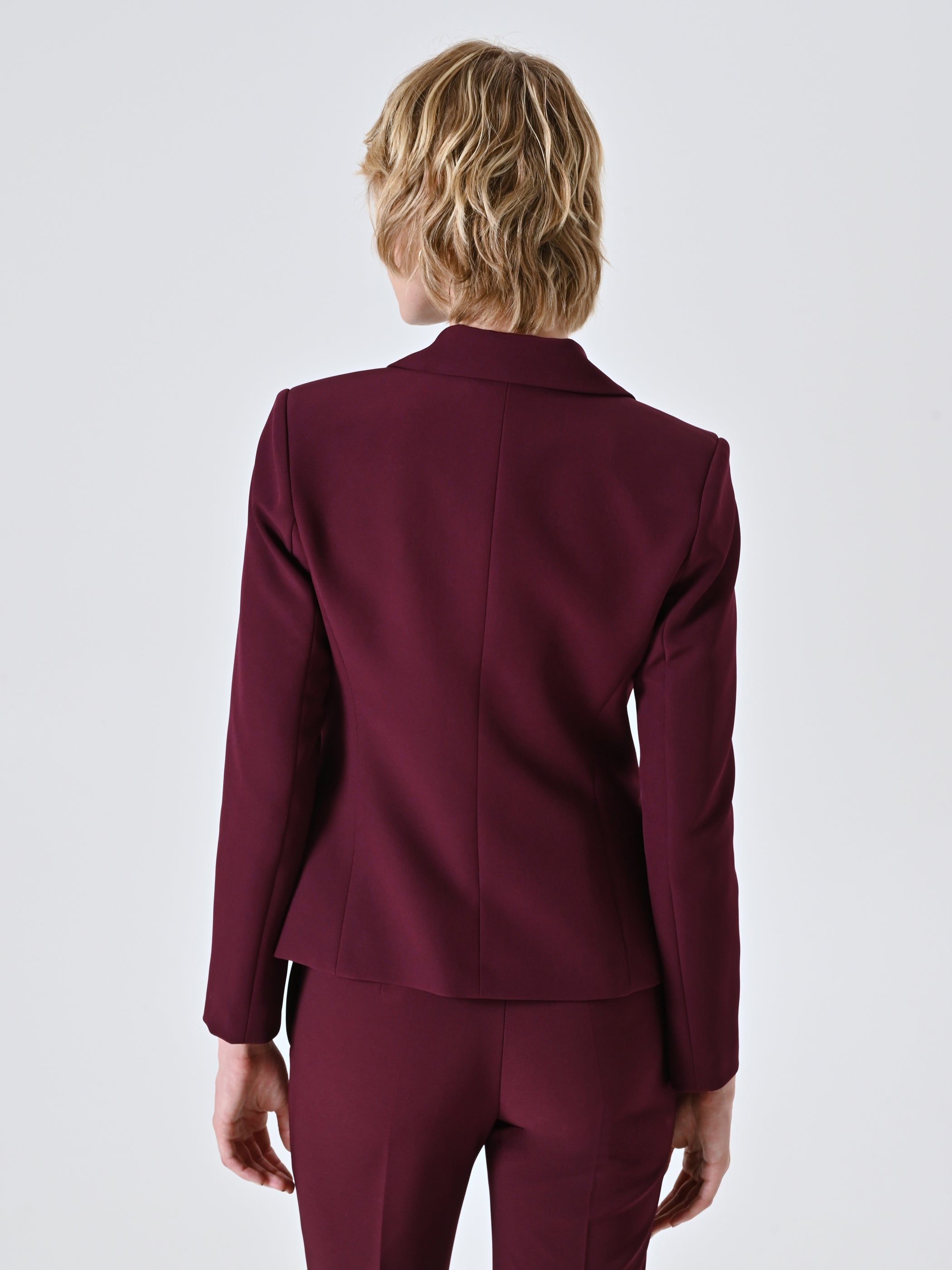 Tailored Double-Breasted Blazer