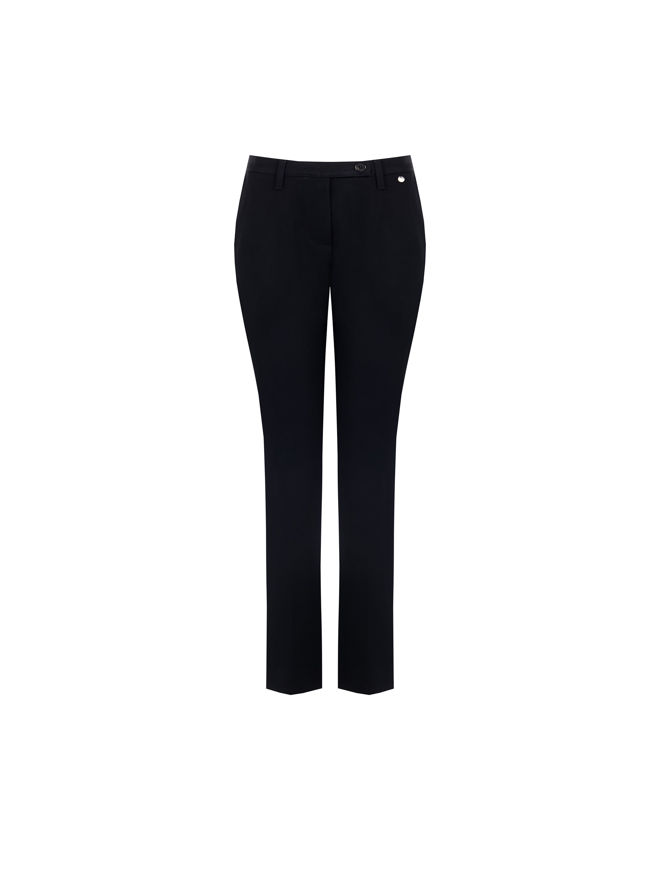 Black Polyviscose Pants