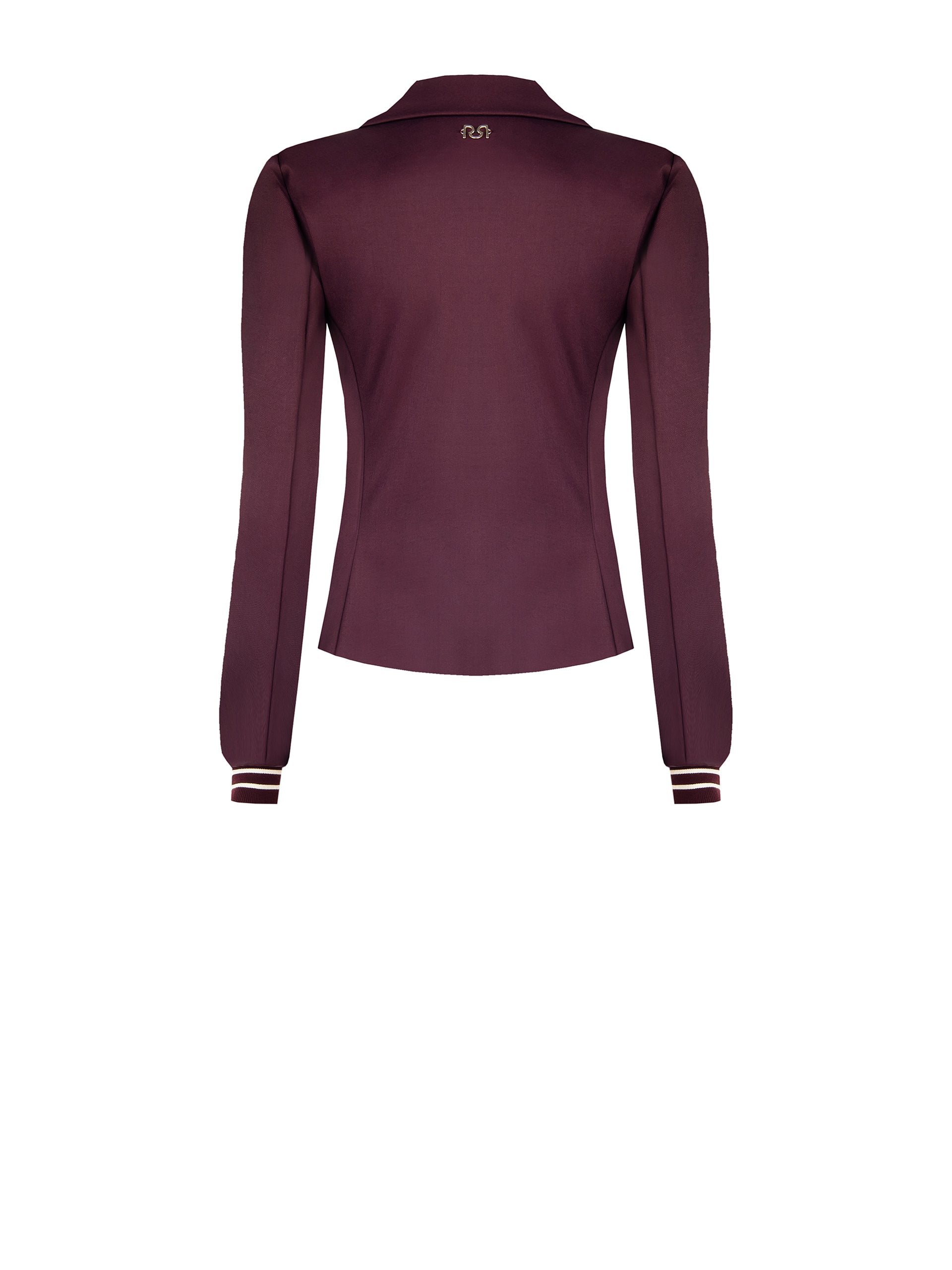 Striped Sleeve Blazer