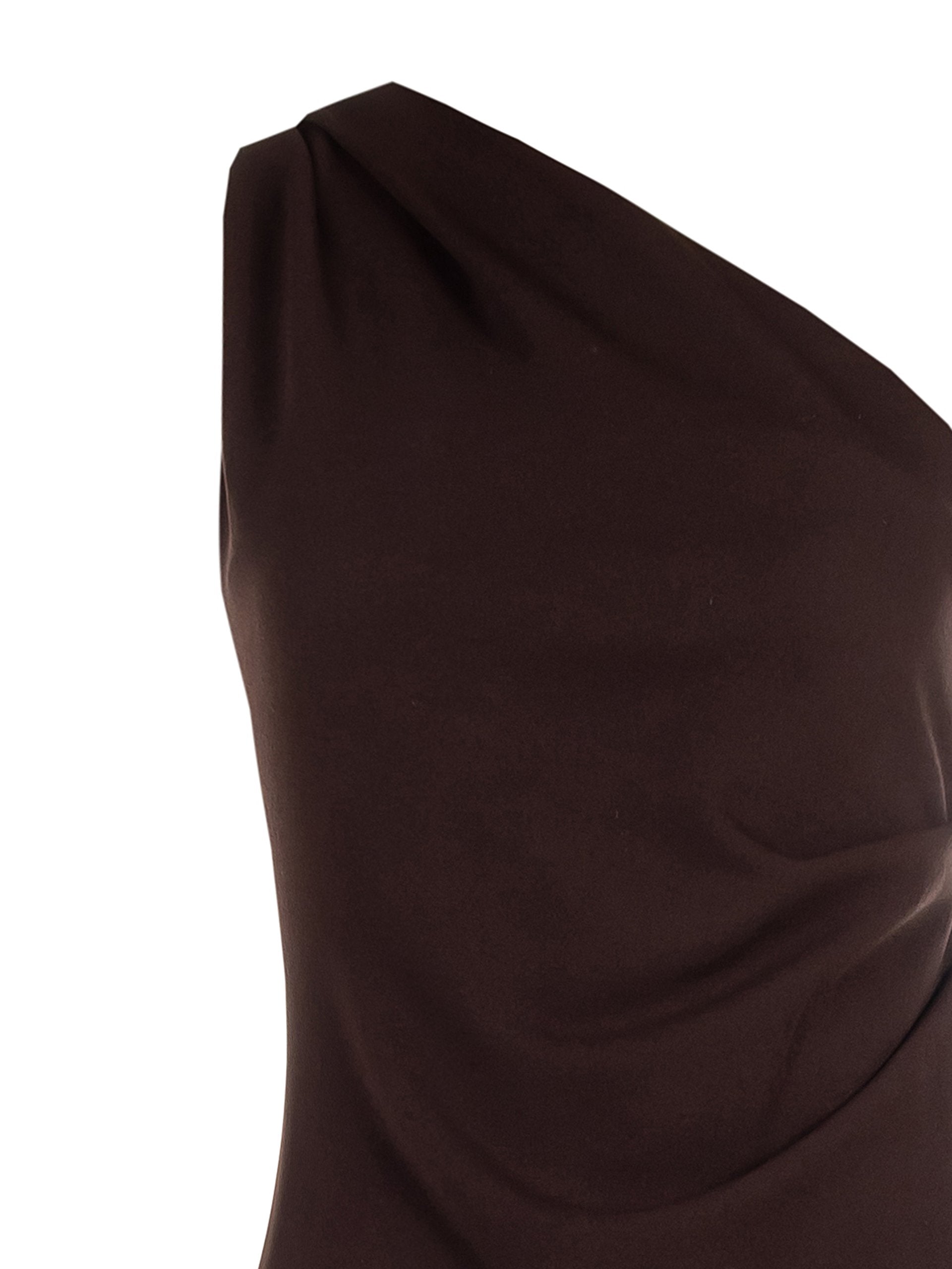 Maxi Dress with Satin Hem