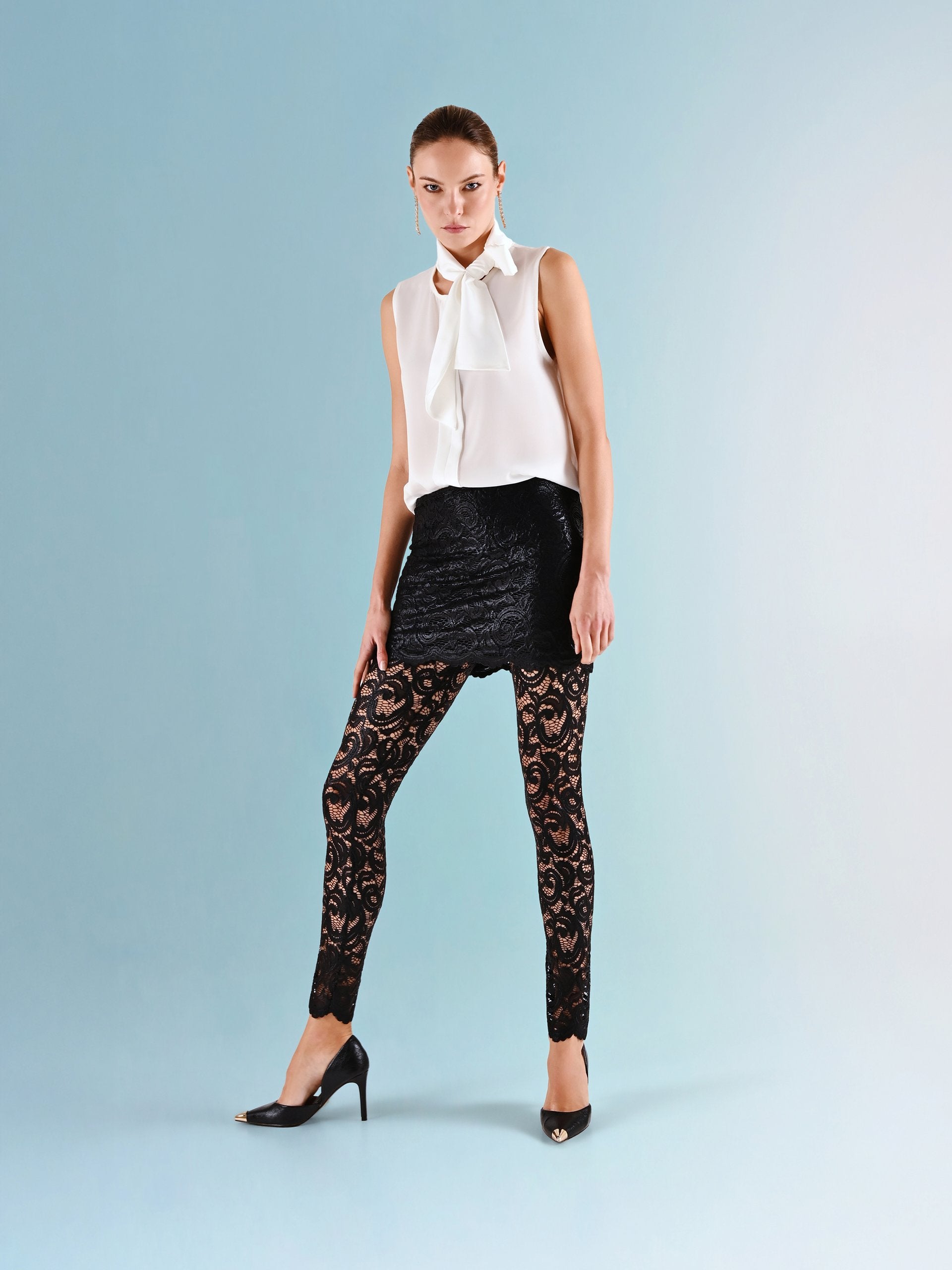 Set of Detachable Skirt and Leggings