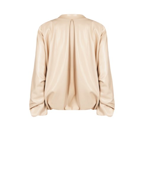 Veste blouson zippée sur le devant