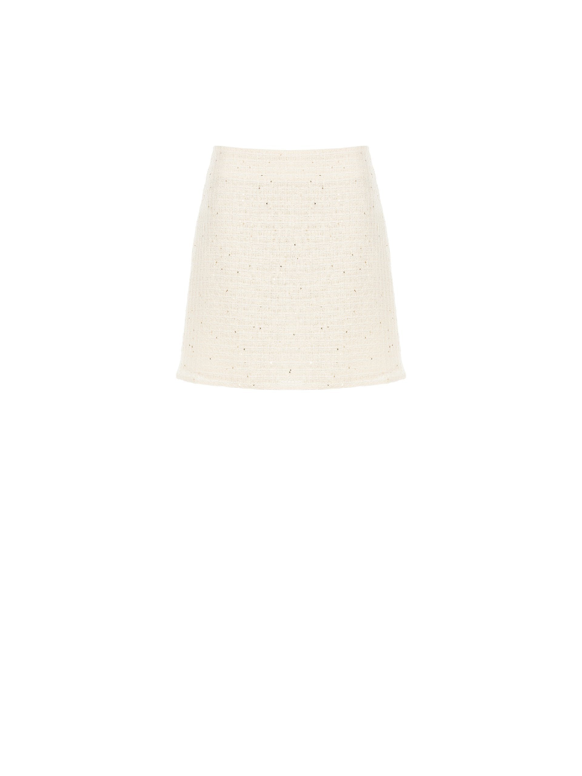 Mini-jupe en tweed
