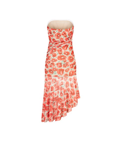 Strapless Midi Dress