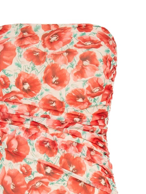 Strapless Midi Dress