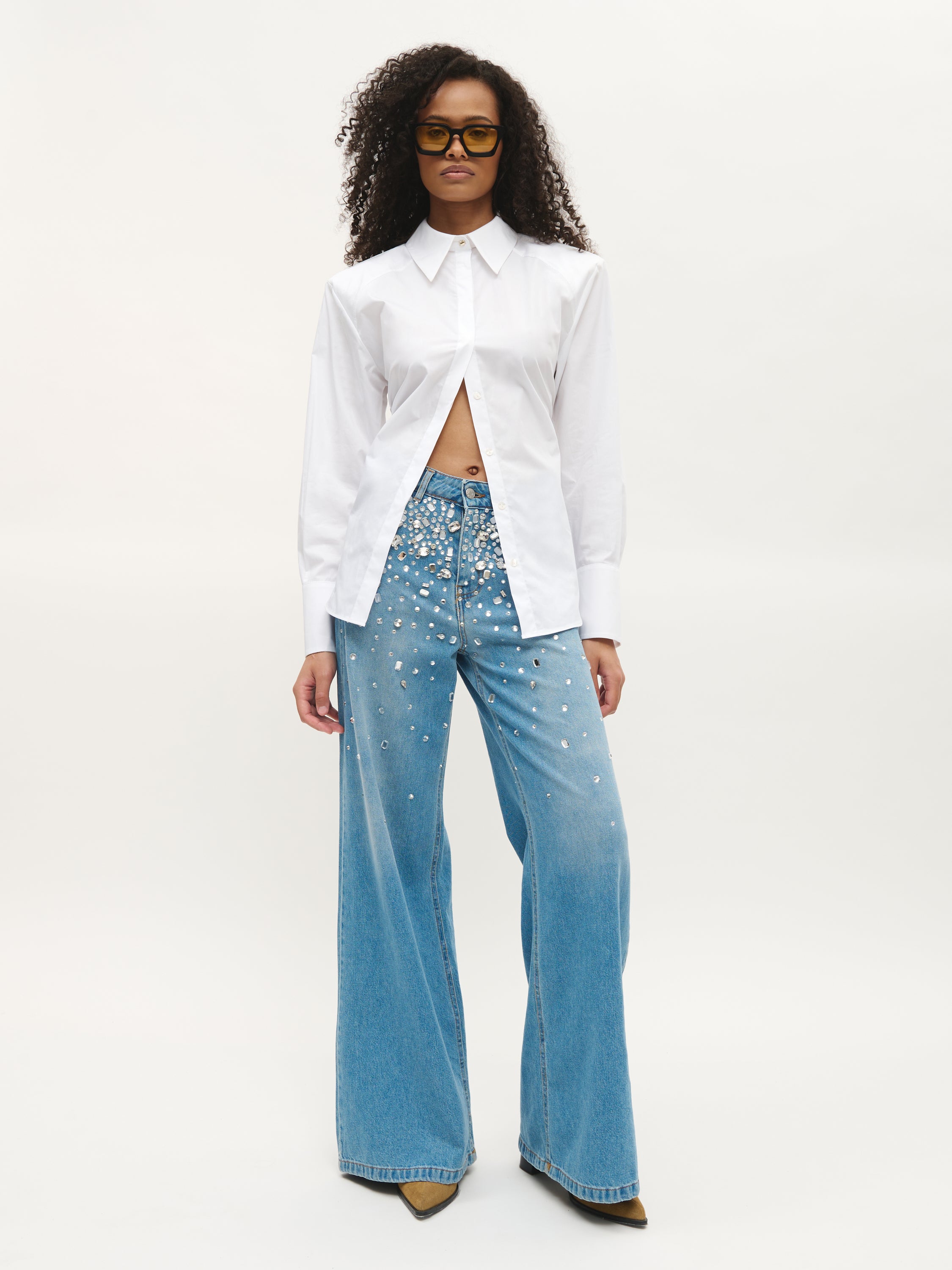 Padded Shoulder Shirt